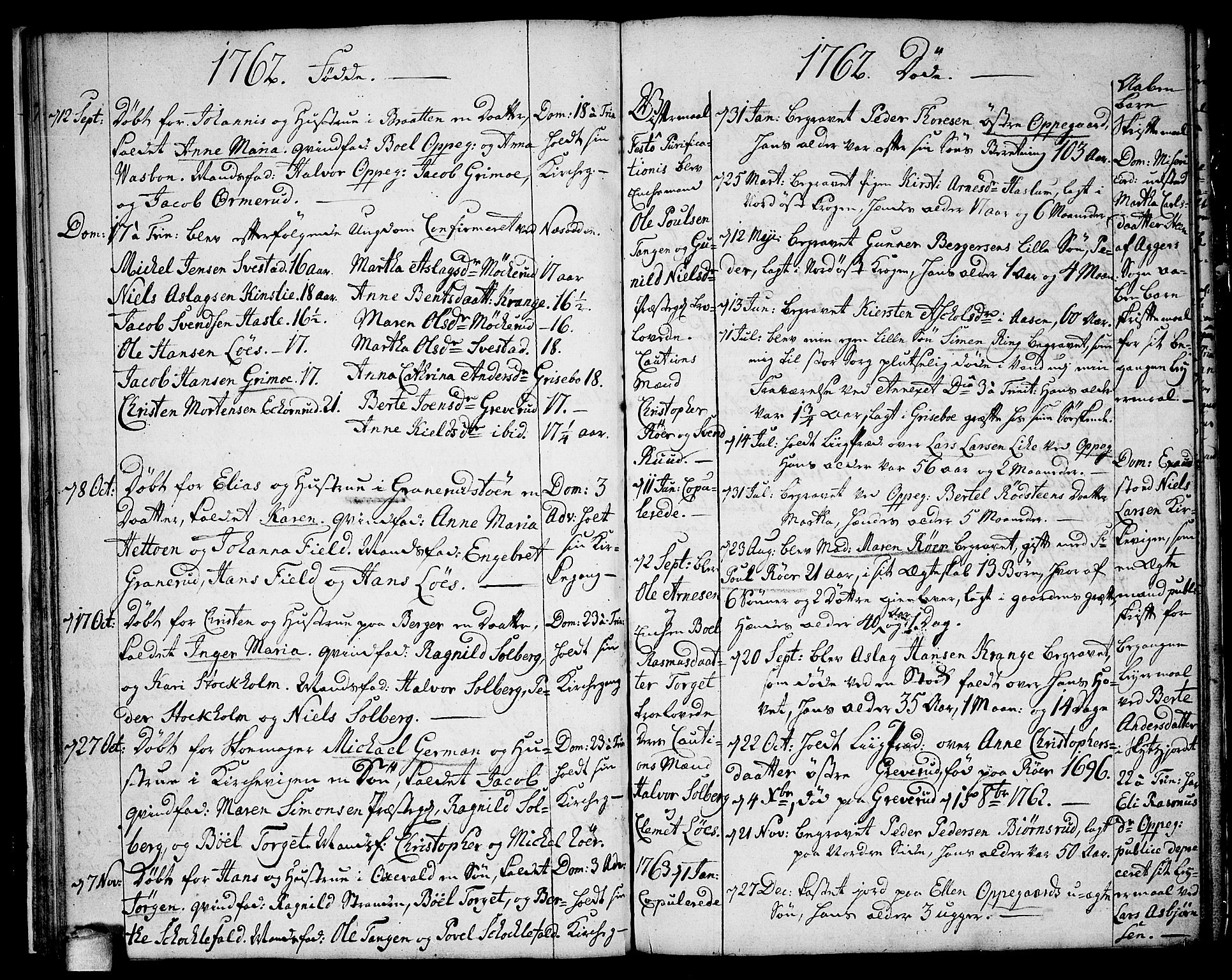 Nesodden prestekontor Kirkebøker, SAO/A-10013/F/Fa/L0002: Parish register (official) no. I 2, 1750-1768, p. 32-33