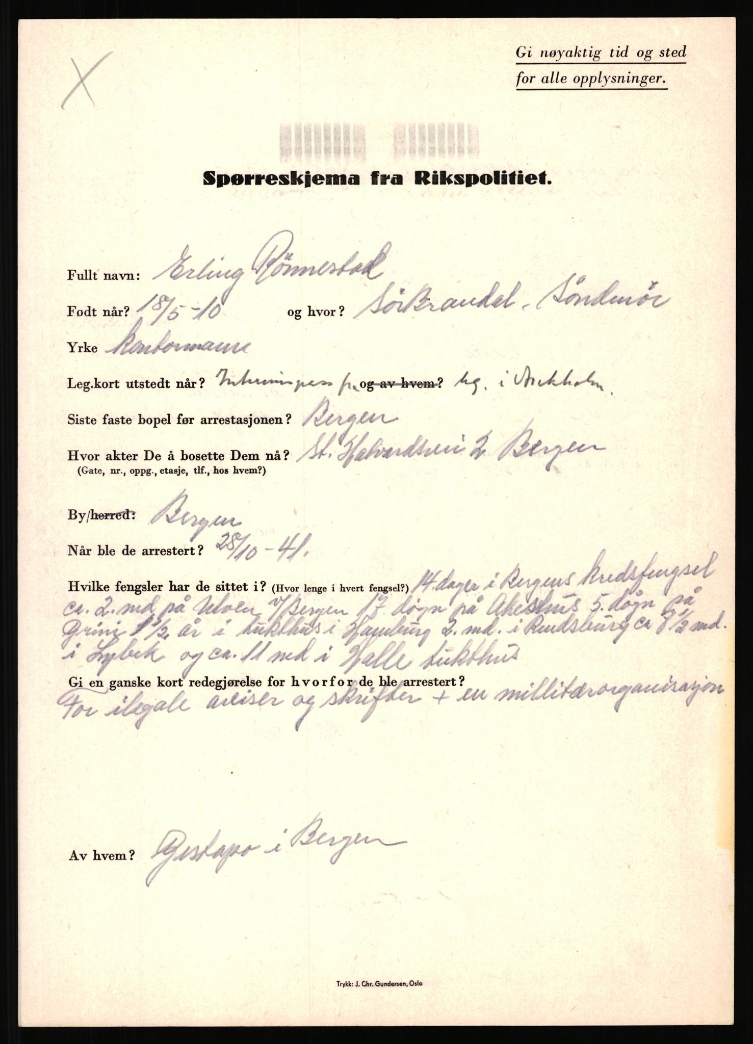 Rikspolitisjefen, AV/RA-S-1560/L/L0014: Pettersen, Aksel - Savosnick, Ernst, 1940-1945, p. 964