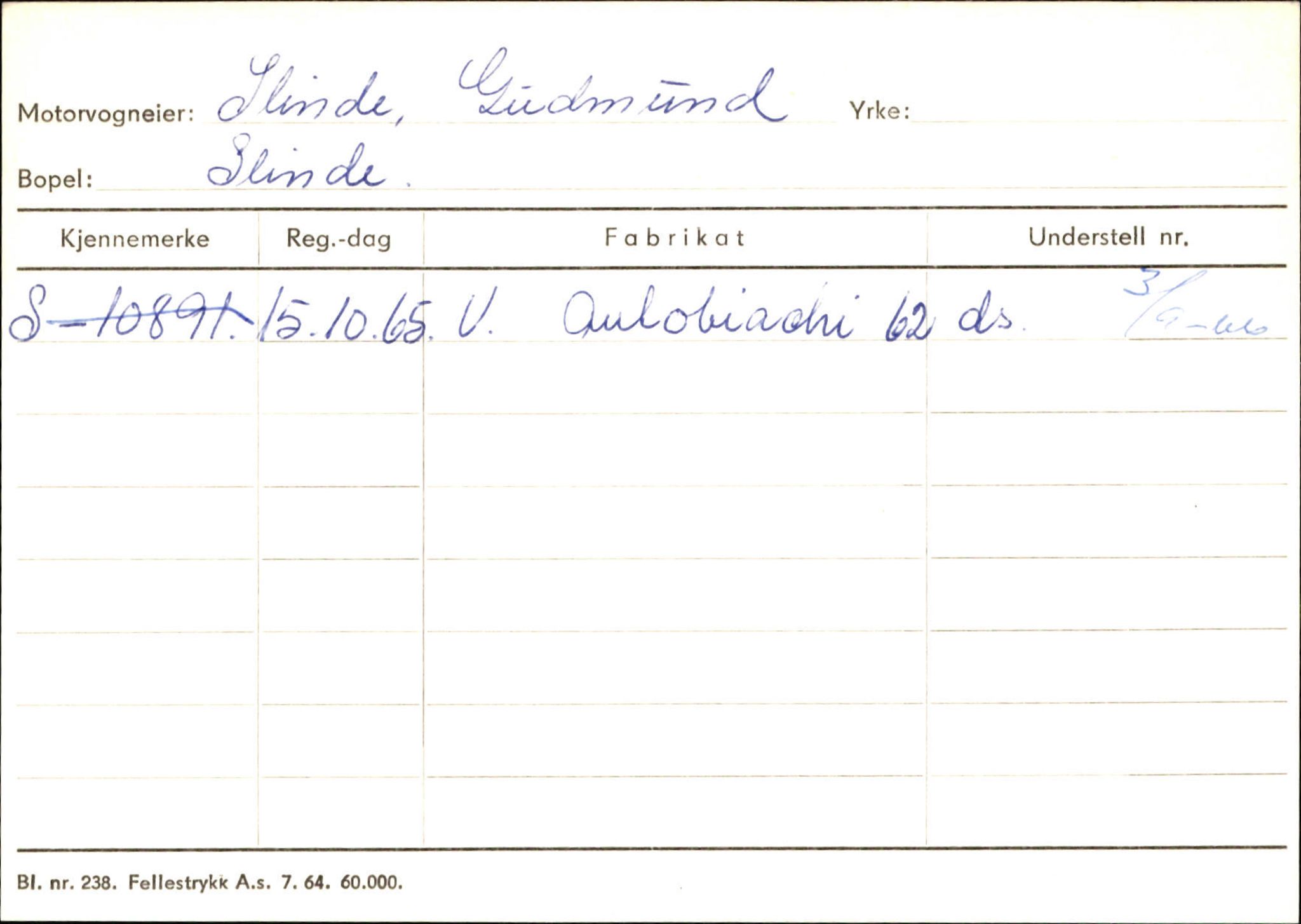 Statens vegvesen, Sogn og Fjordane vegkontor, AV/SAB-A-5301/4/F/L0124: Eigarregister Sogndal A-U, 1945-1975, p. 2219