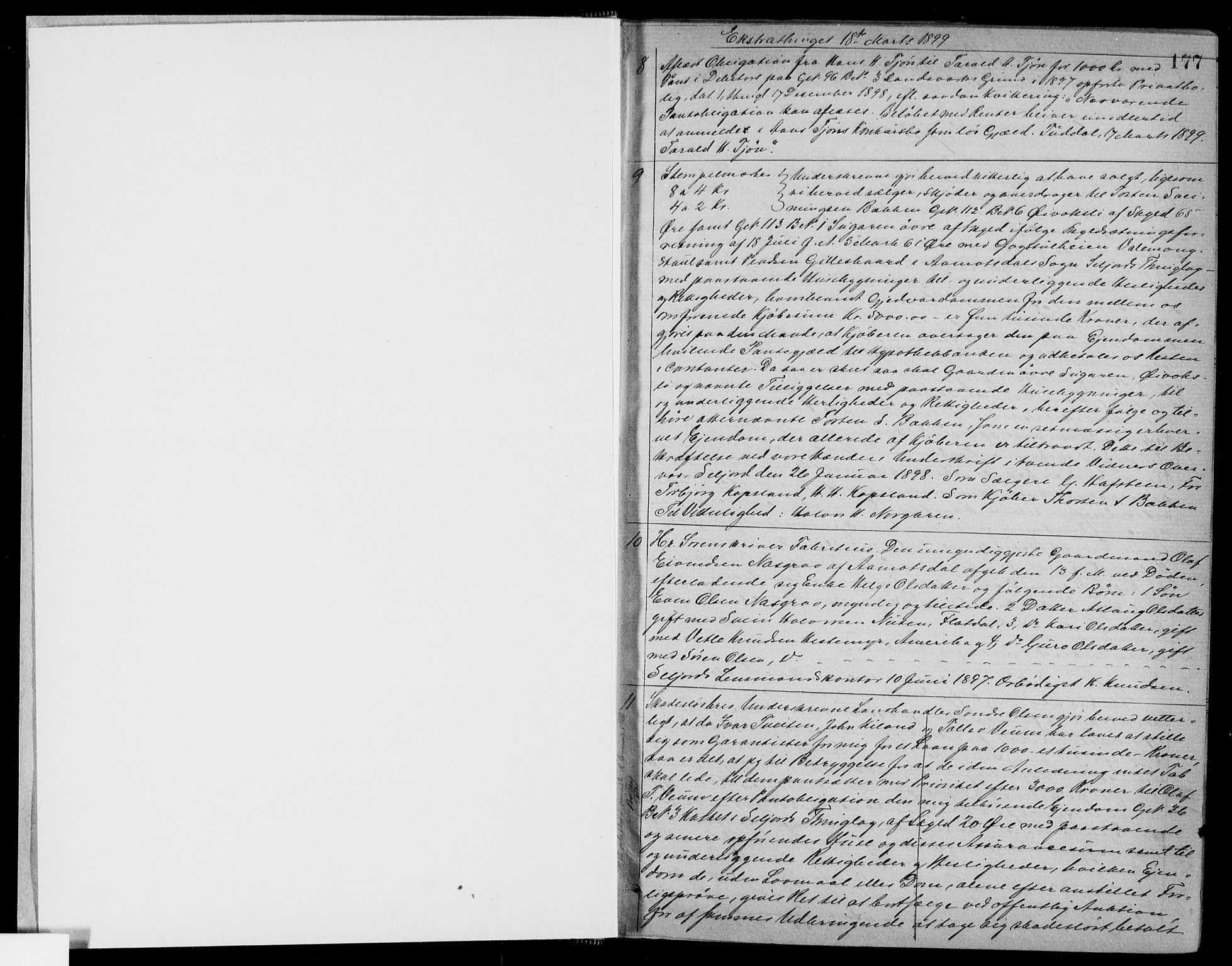 Øvre Telemark østfjelske sorenskriveri, AV/SAKO-A-213/G/Ga/Gab/L0013b: Mortgage book no. II 13b, 1899-1902, p. 177