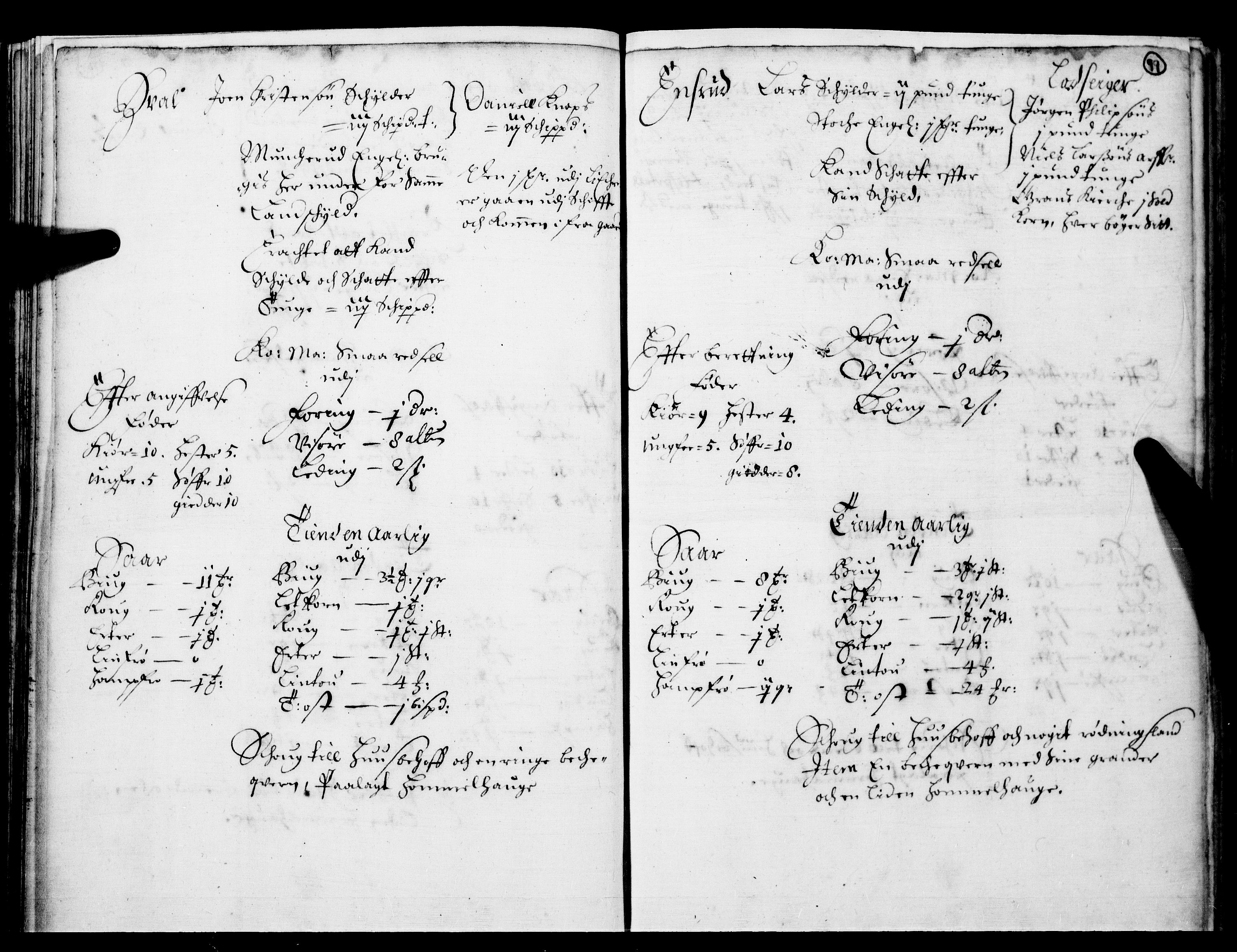 Rentekammeret inntil 1814, Realistisk ordnet avdeling, AV/RA-EA-4070/N/Nb/Nba/L0016: Hadeland og Valdres fogderi, 1. del, 1667, p. 90b-91a