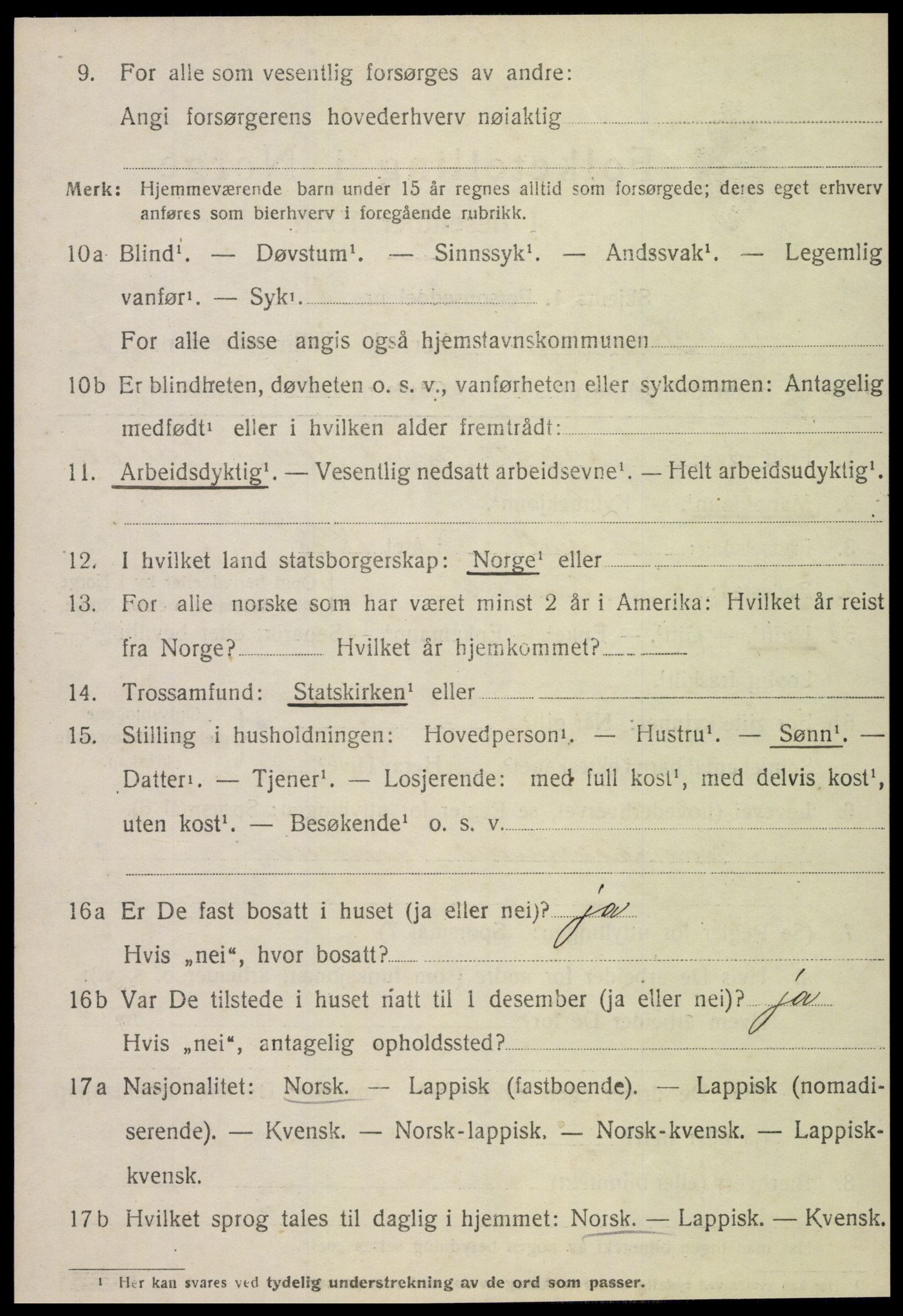 SAT, 1920 census for Inderøy, 1920, p. 5612