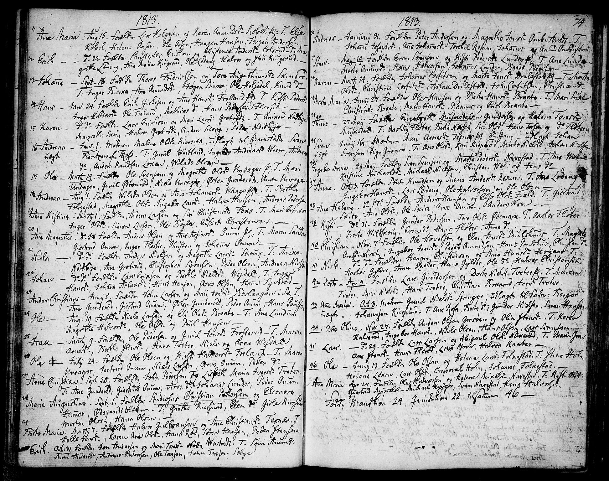 Våler prestekontor Kirkebøker, AV/SAO-A-11083/F/Fa/L0004: Parish register (official) no. I 4, 1771-1815, p. 74a