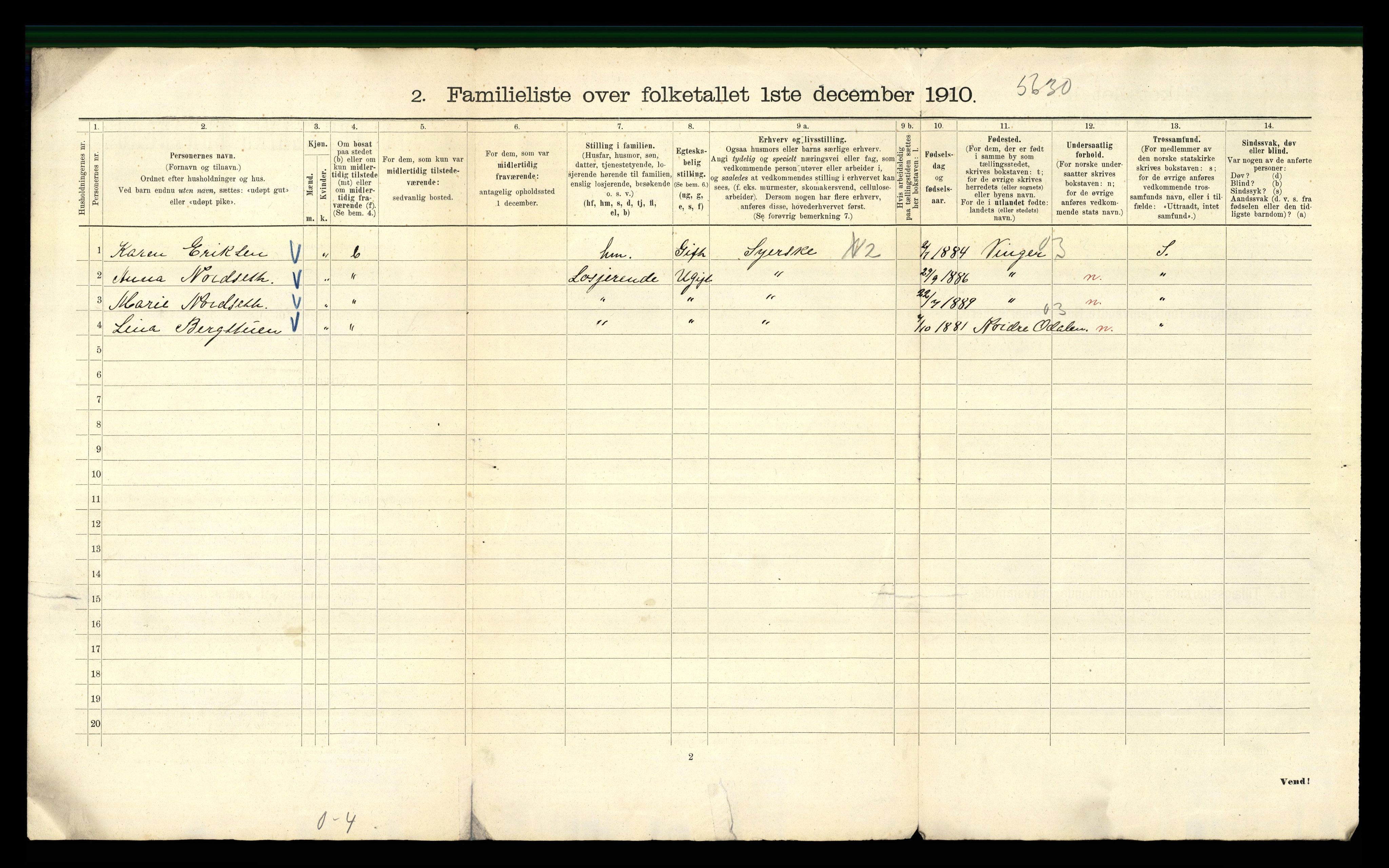 RA, 1910 census for Kristiania, 1910, p. 79812