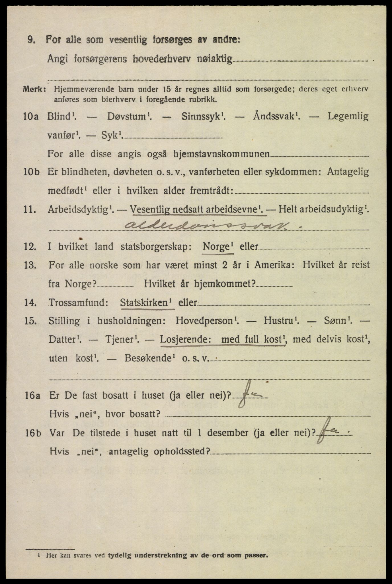 SAK, 1920 census for Hidra, 1920, p. 3505