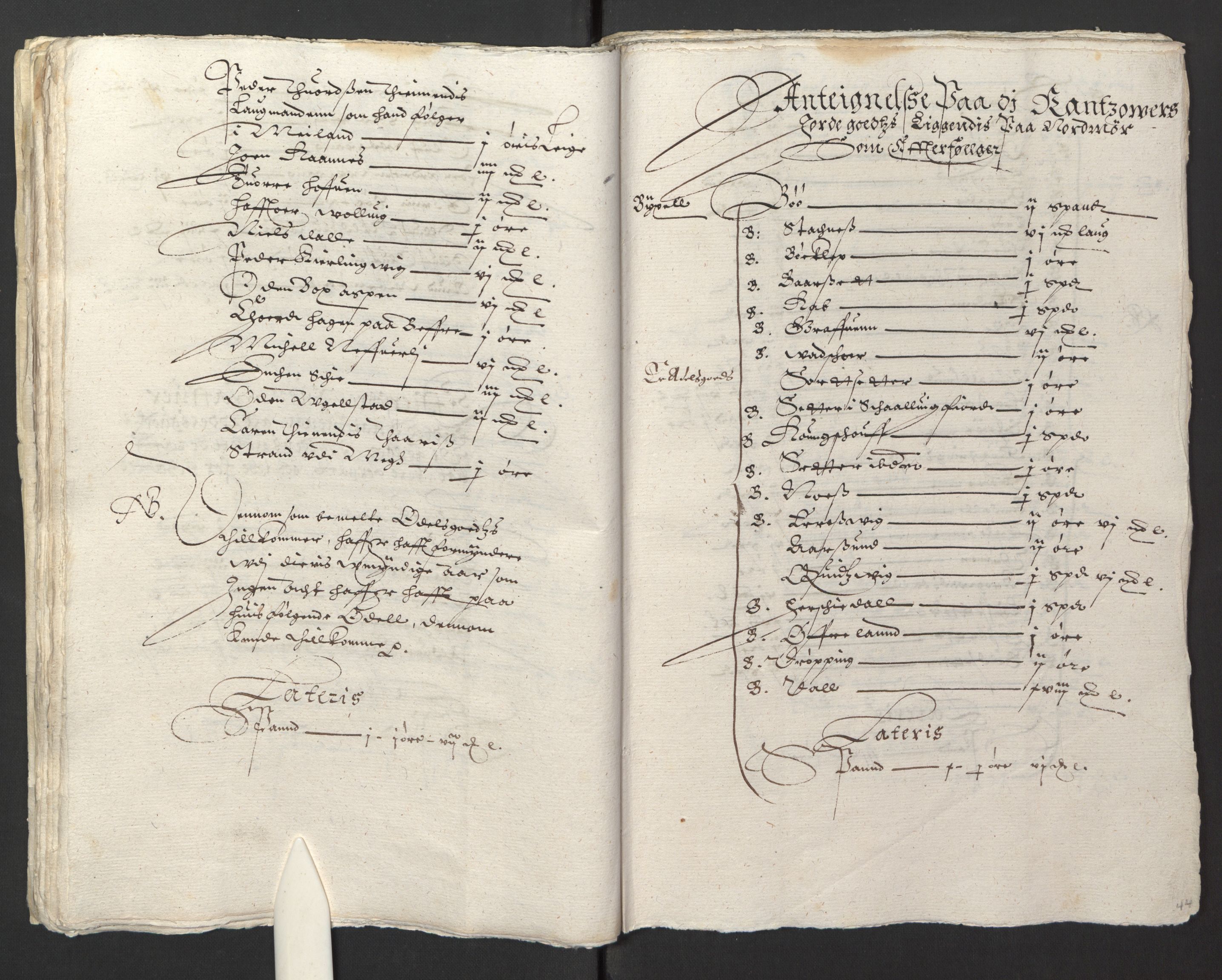 Stattholderembetet 1572-1771, AV/RA-EA-2870/Ek/L0013/0001: Jordebøker til utlikning av rosstjeneste 1624-1626: / Odelsjordebøker for Trondheim len, 1624-1625, p. 47