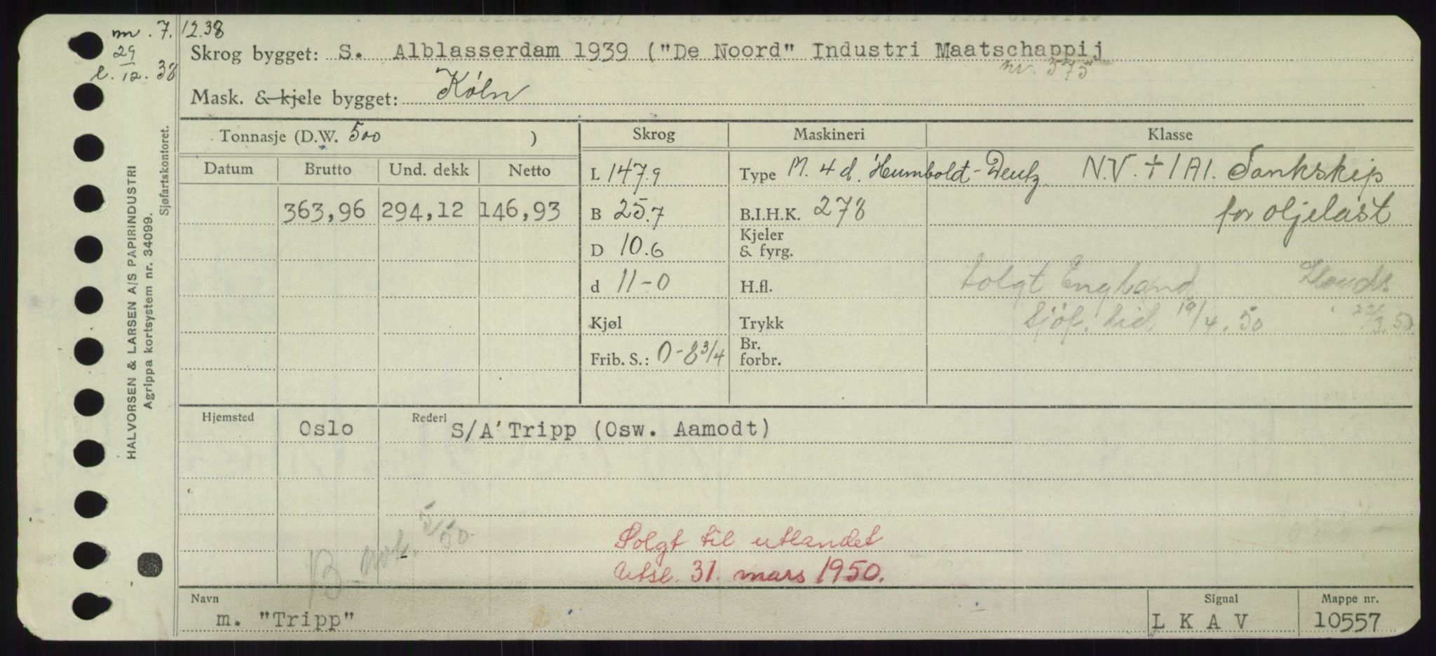 Sjøfartsdirektoratet med forløpere, Skipsmålingen, RA/S-1627/H/Hd/L0039: Fartøy, Ti-Tø, p. 585