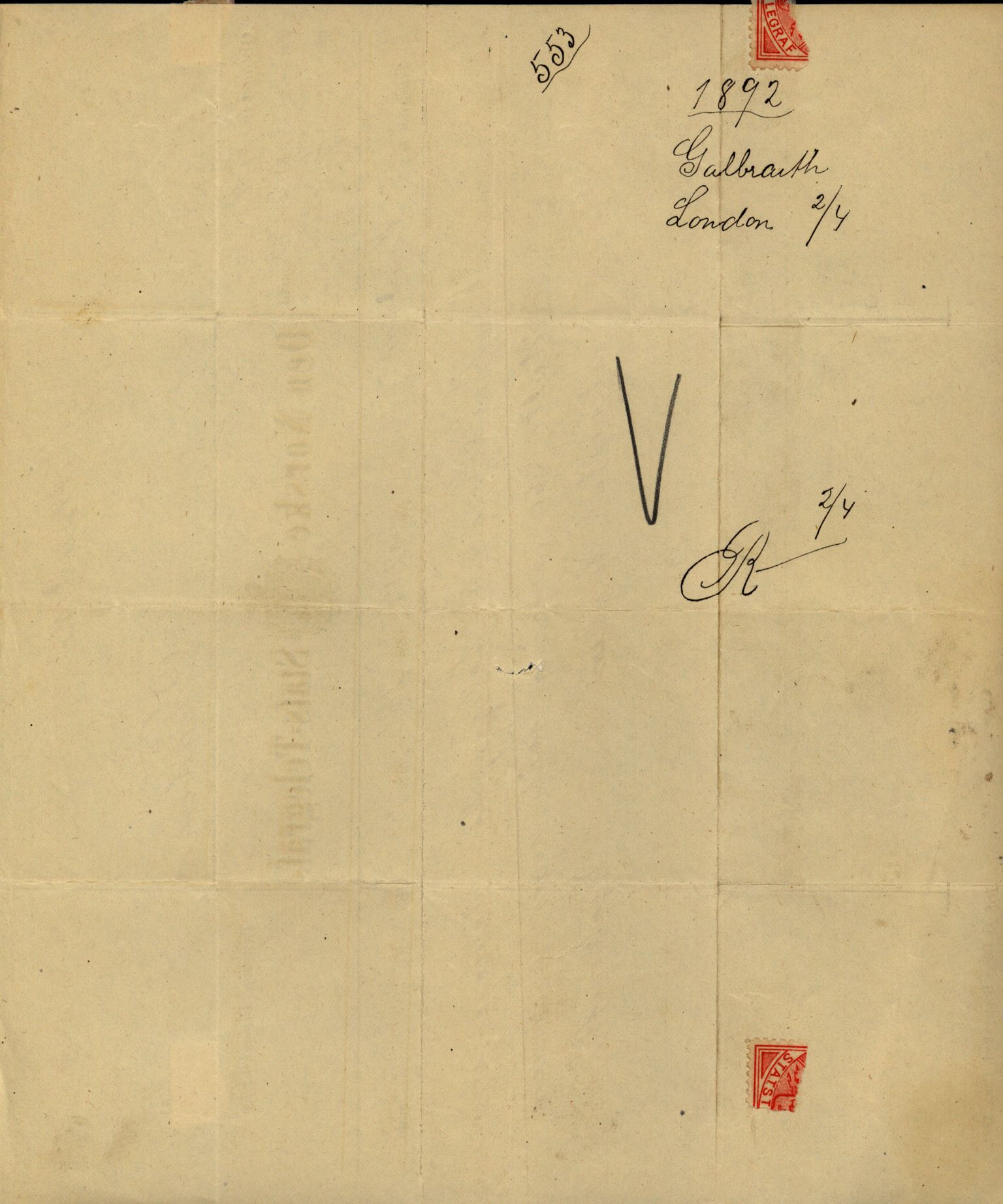 Pa 63 - Østlandske skibsassuranceforening, VEMU/A-1079/G/Ga/L0028/0005: Havaridokumenter / Tjømø, Magnolia, Caroline, Olaf, Stjernen, 1892, p. 169