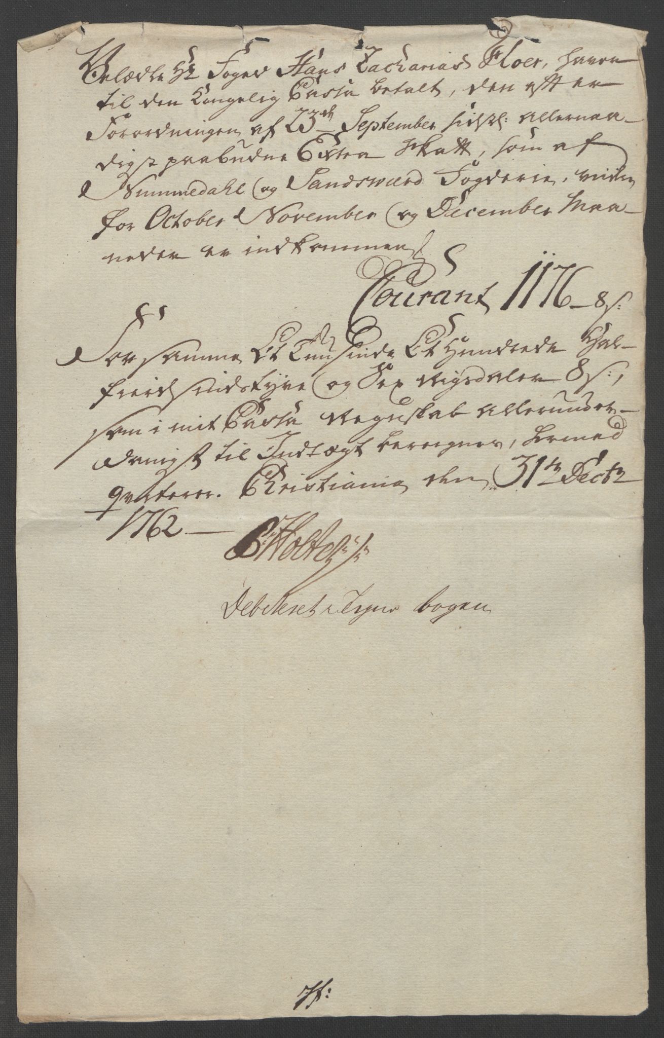 Rentekammeret inntil 1814, Reviderte regnskaper, Fogderegnskap, RA/EA-4092/R24/L1672: Ekstraskatten Numedal og Sandsvær, 1762-1767, p. 123