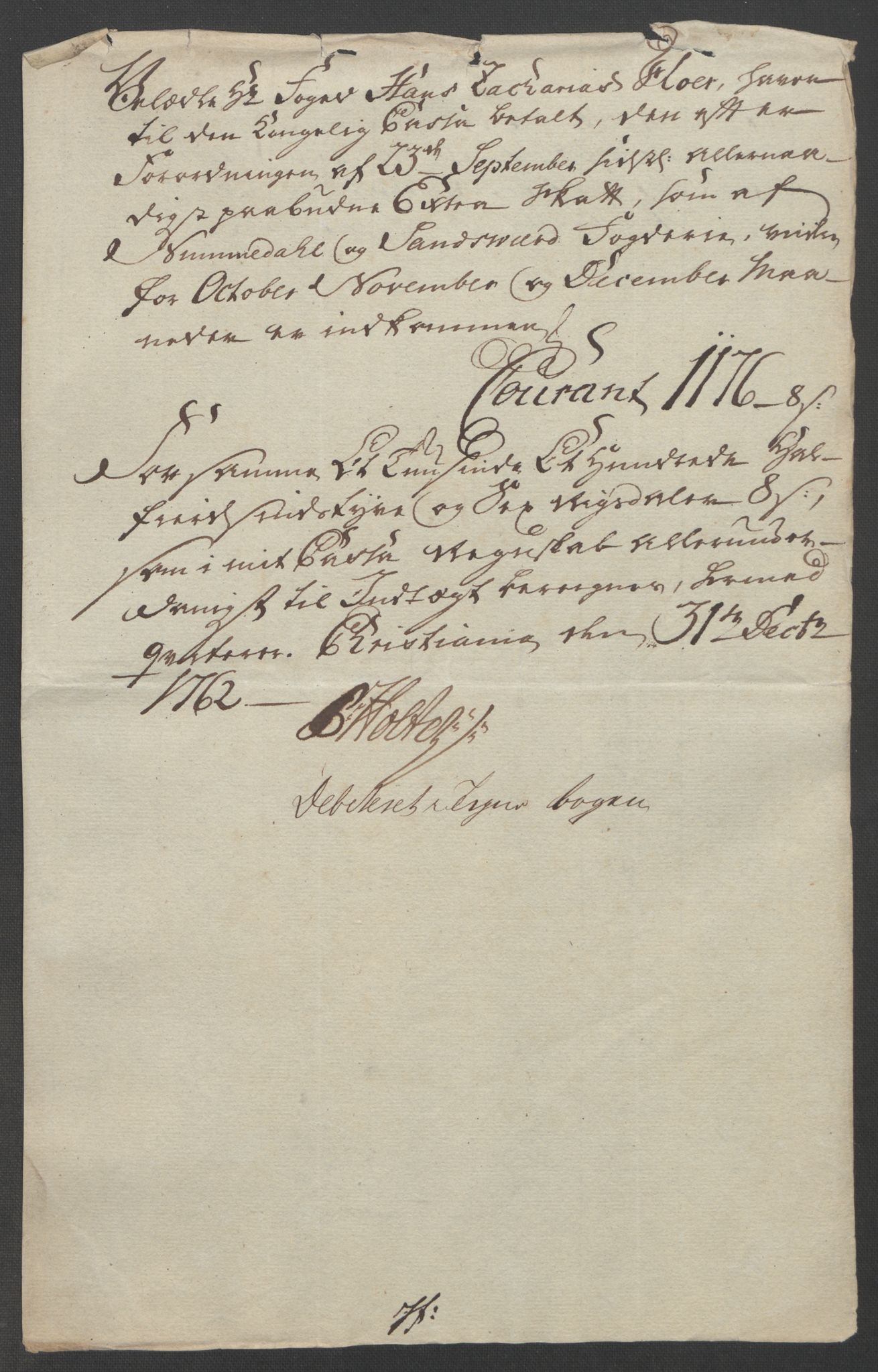 Rentekammeret inntil 1814, Reviderte regnskaper, Fogderegnskap, AV/RA-EA-4092/R24/L1672: Ekstraskatten Numedal og Sandsvær, 1762-1767, p. 123