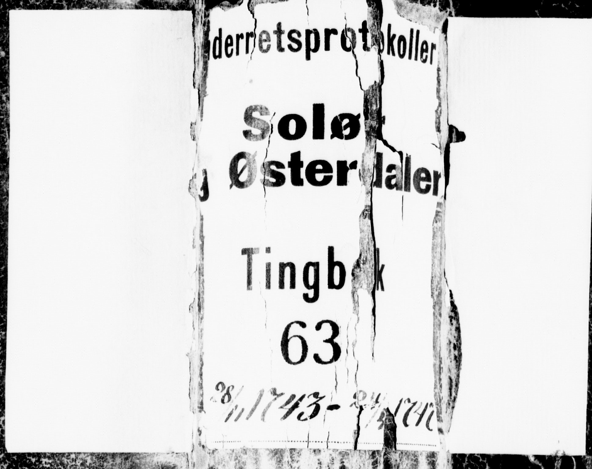 Solør og Østerdalen sorenskriveri, SAH/TING-024/G/Gb/L0063: Tingbok, 1743-1747