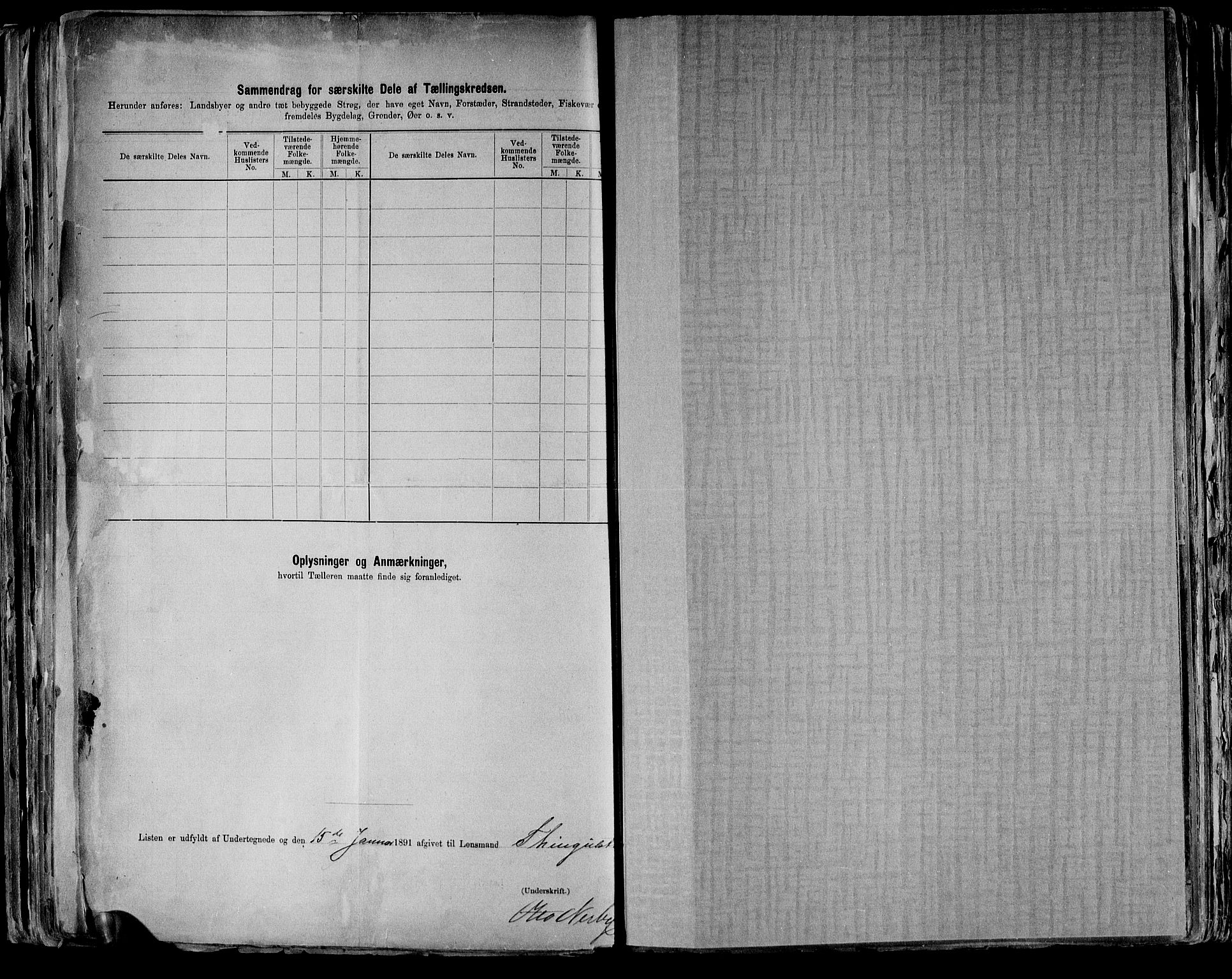 RA, 1891 census for 0218 Aker, 1891, p. 30