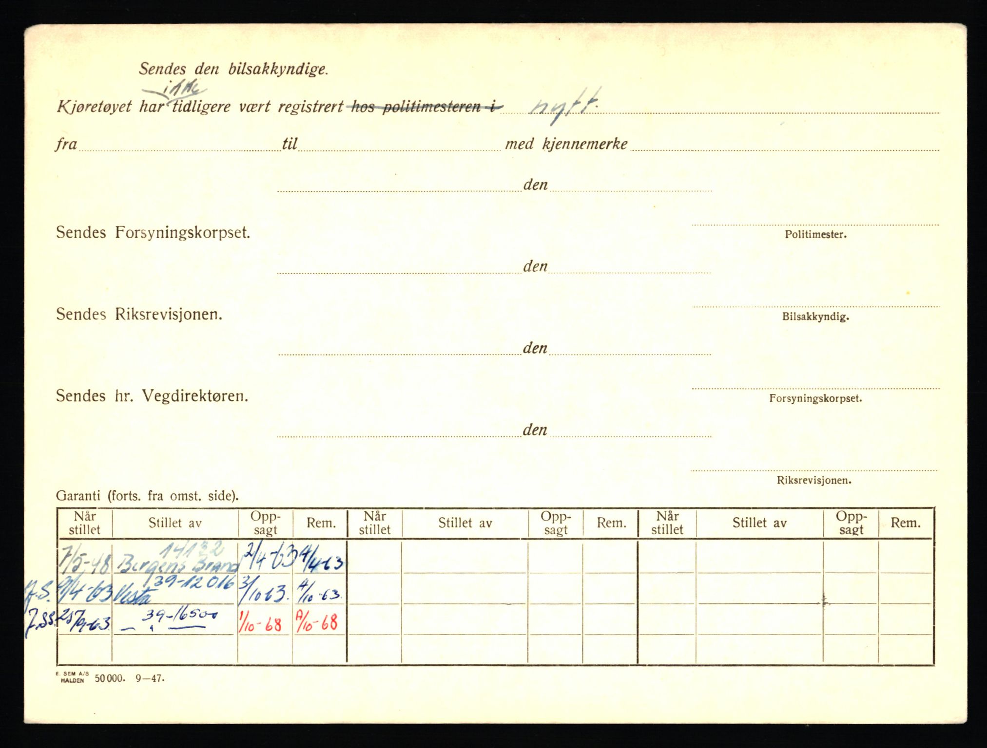 Stavanger trafikkstasjon, AV/SAST-A-101942/0/F/L0026: L-14000 - L-14599, 1930-1971, p. 4