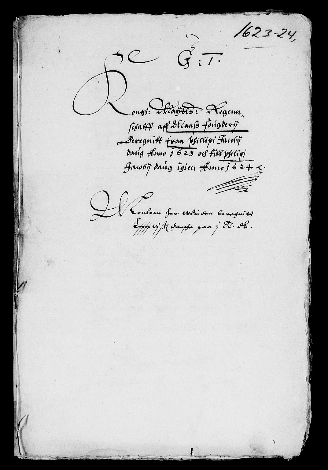 Rentekammeret inntil 1814, Reviderte regnskaper, Lensregnskaper, AV/RA-EA-5023/R/Rb/Rba/L0065: Akershus len, 1618-1624