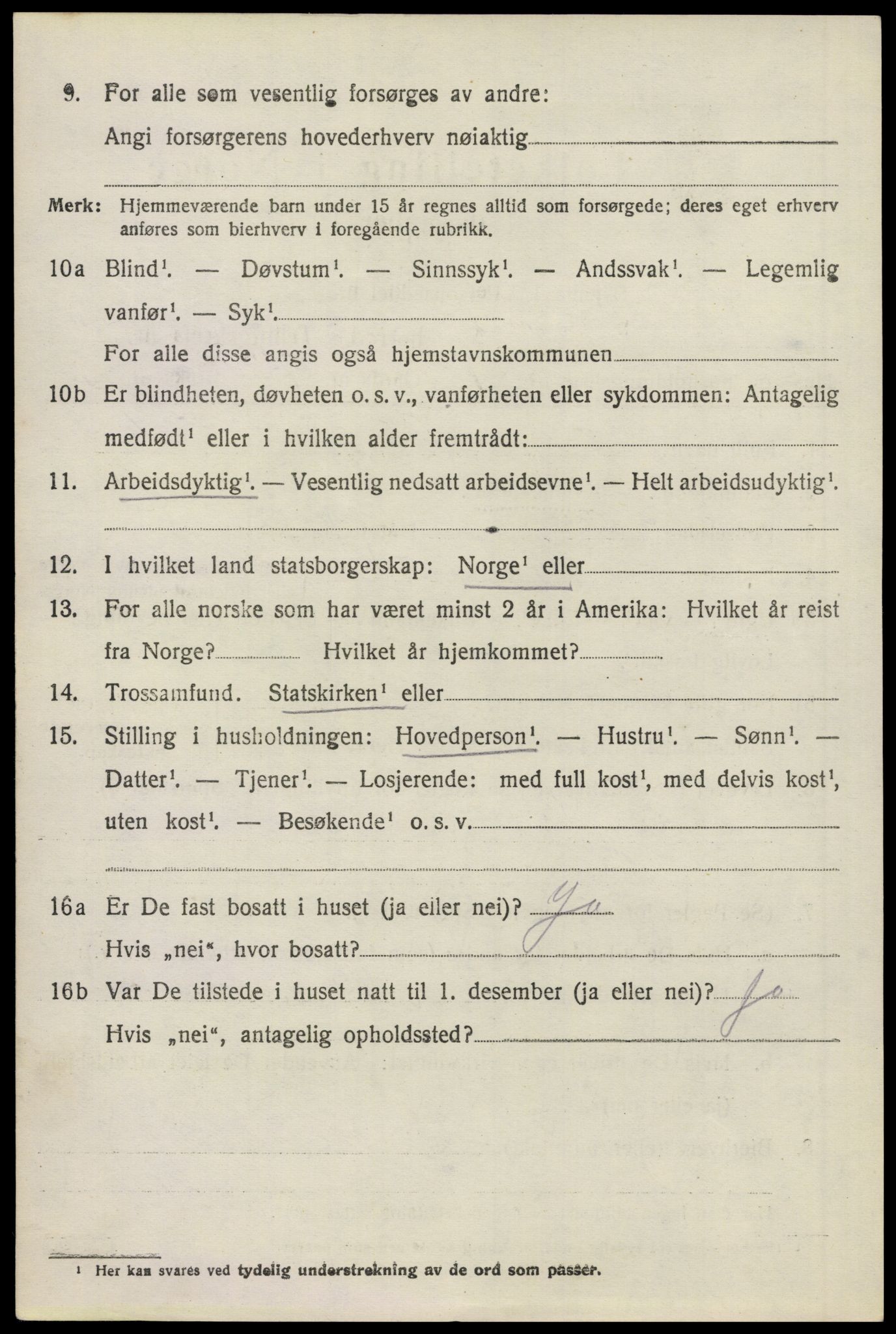 SAO, 1920 census for Eidsvoll, 1920, p. 19970