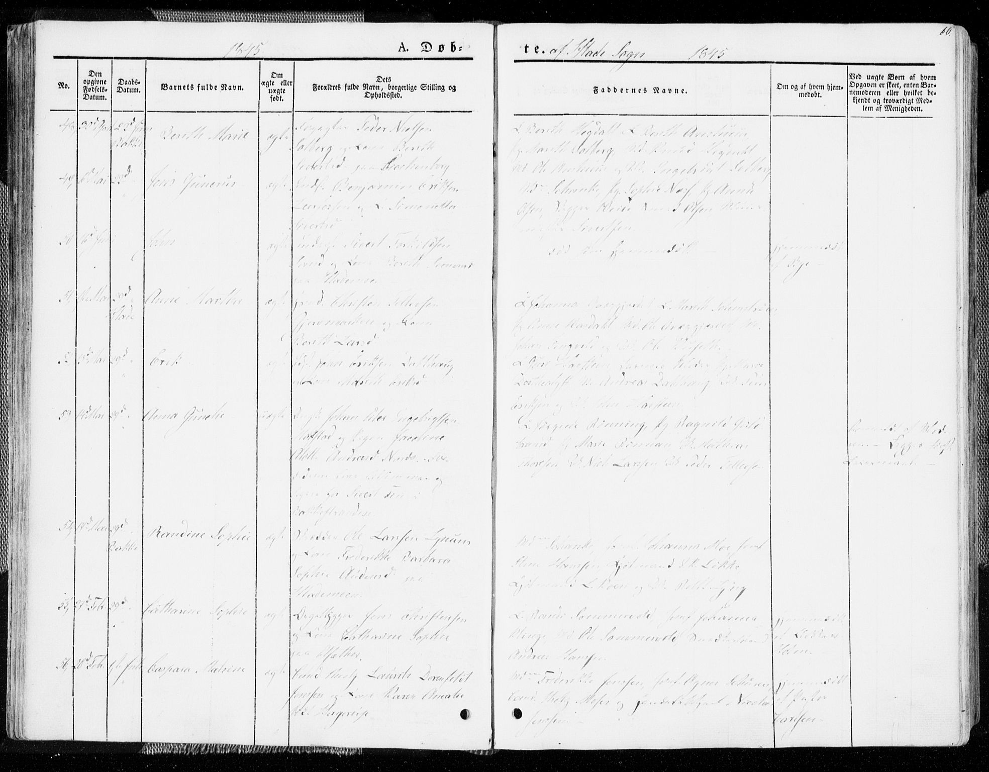 Ministerialprotokoller, klokkerbøker og fødselsregistre - Sør-Trøndelag, AV/SAT-A-1456/606/L0290: Parish register (official) no. 606A05, 1841-1847, p. 60