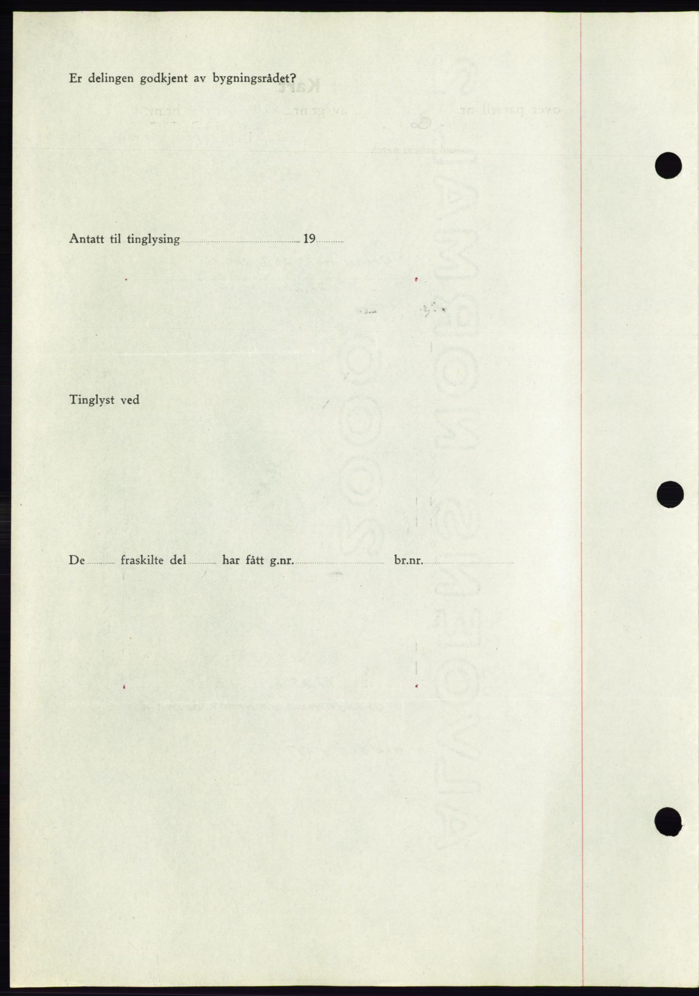 Søre Sunnmøre sorenskriveri, AV/SAT-A-4122/1/2/2C/L0070: Mortgage book no. 64, 1940-1941, Diary no: : 897/1940