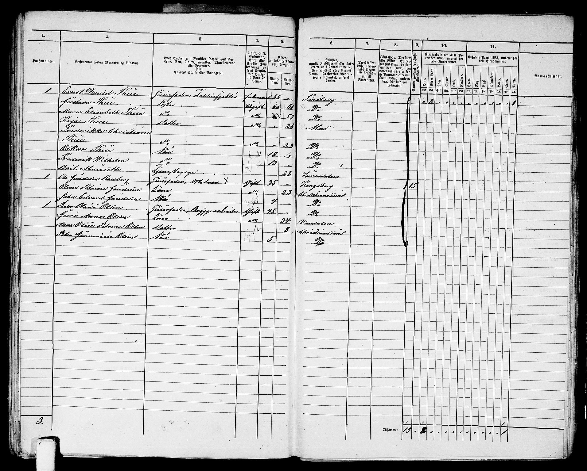 RA, 1865 census for Kristiansund/Kristiansund, 1865, p. 475
