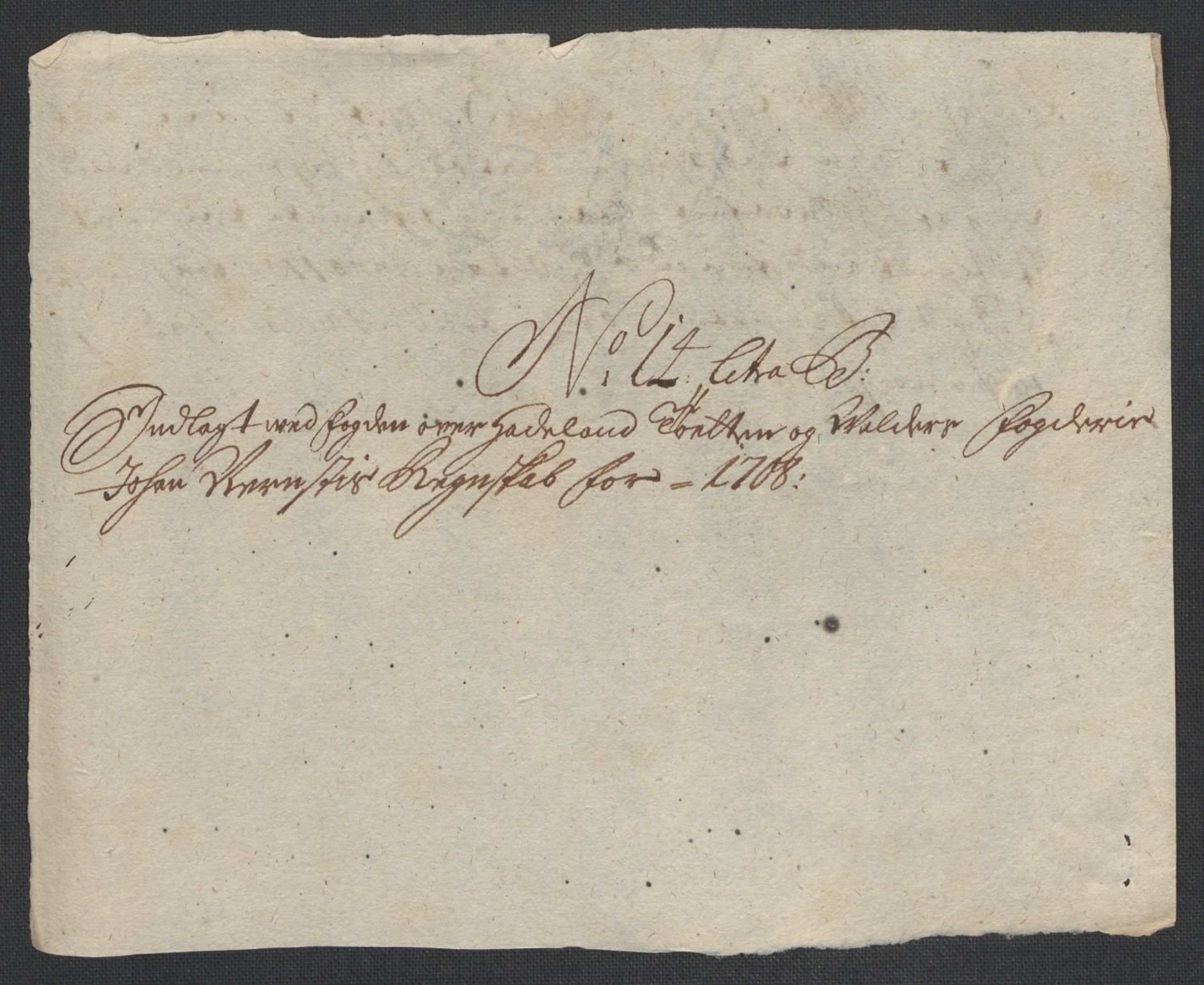 Rentekammeret inntil 1814, Reviderte regnskaper, Fogderegnskap, AV/RA-EA-4092/R18/L1305: Fogderegnskap Hadeland, Toten og Valdres, 1707-1708, p. 470