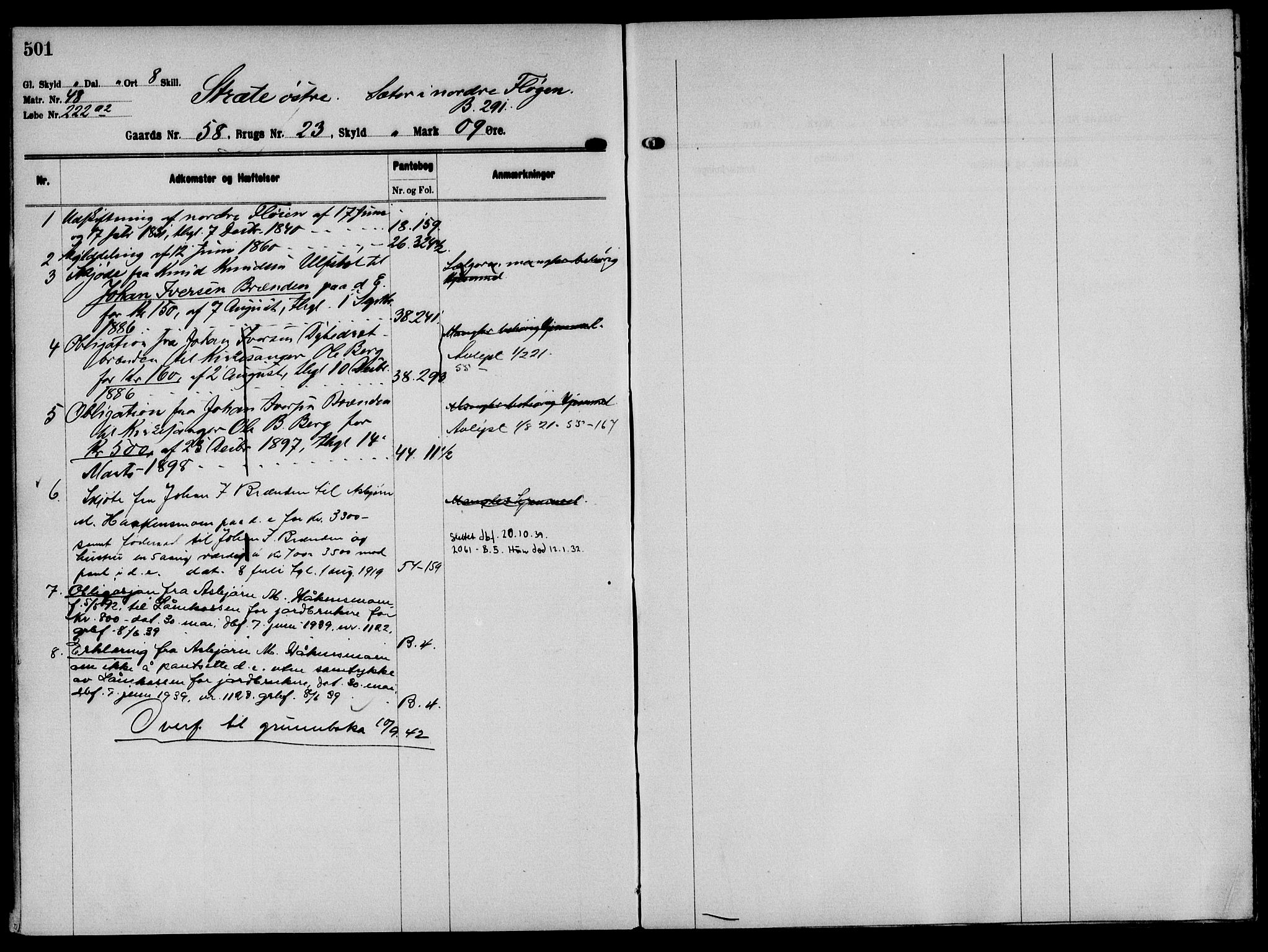 Solør tingrett, AV/SAH-TING-008/H/Ha/Hak/L0004: Mortgage register no. IV, 1900-1935, p. 501