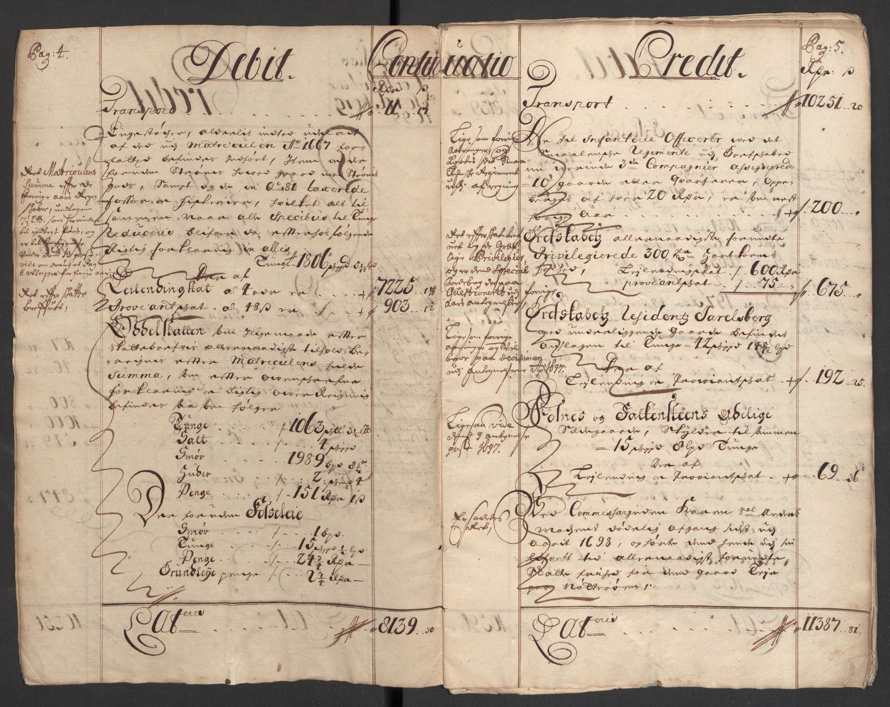 Rentekammeret inntil 1814, Reviderte regnskaper, Fogderegnskap, RA/EA-4092/R32/L1868: Fogderegnskap Jarlsberg grevskap, 1697-1699, p. 232