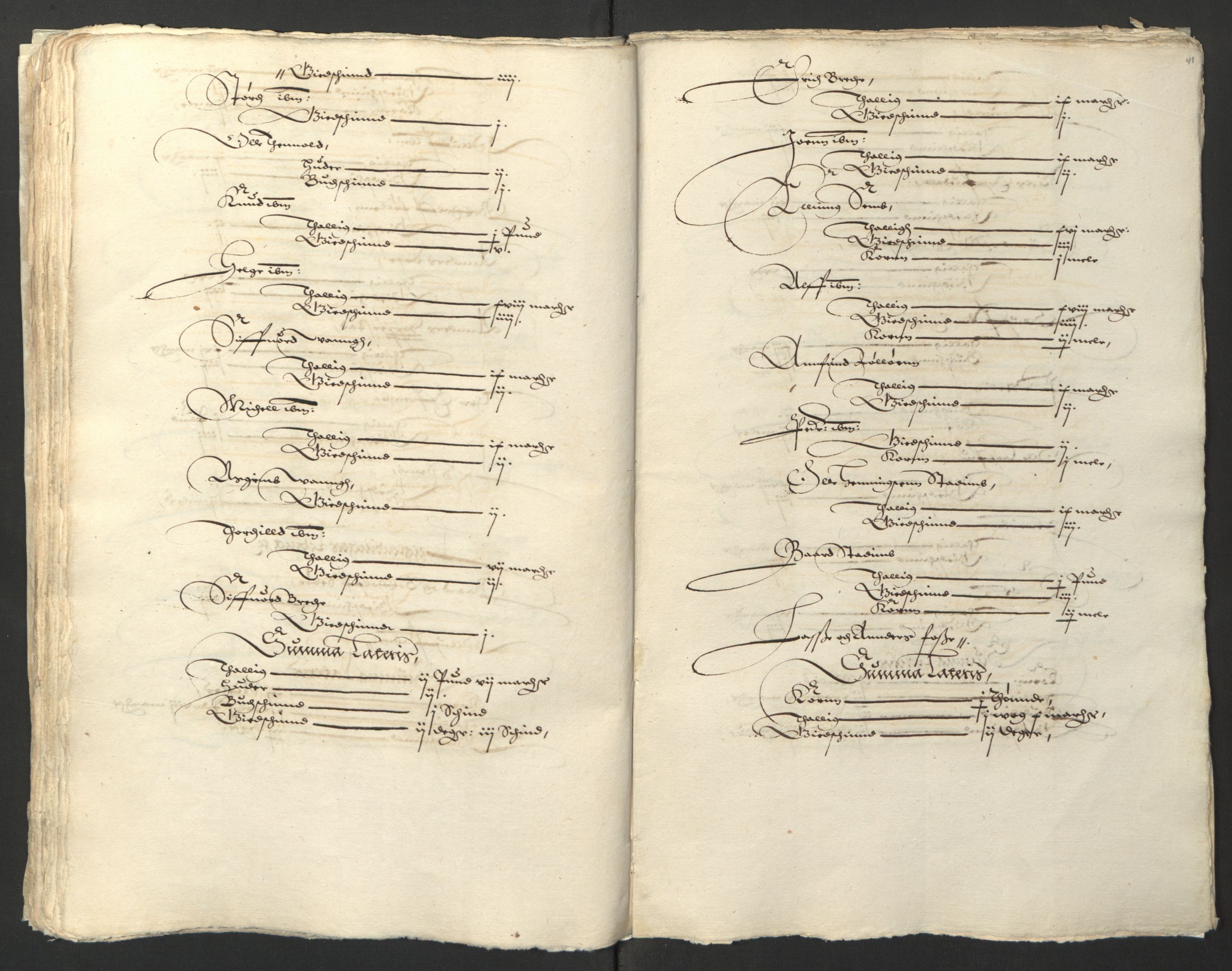 Stattholderembetet 1572-1771, RA/EA-2870/Ek/L0003/0001: Jordebøker til utlikning av garnisonsskatt 1624-1626: / Jordebøker for Bergenhus len, 1624-1625, p. 157