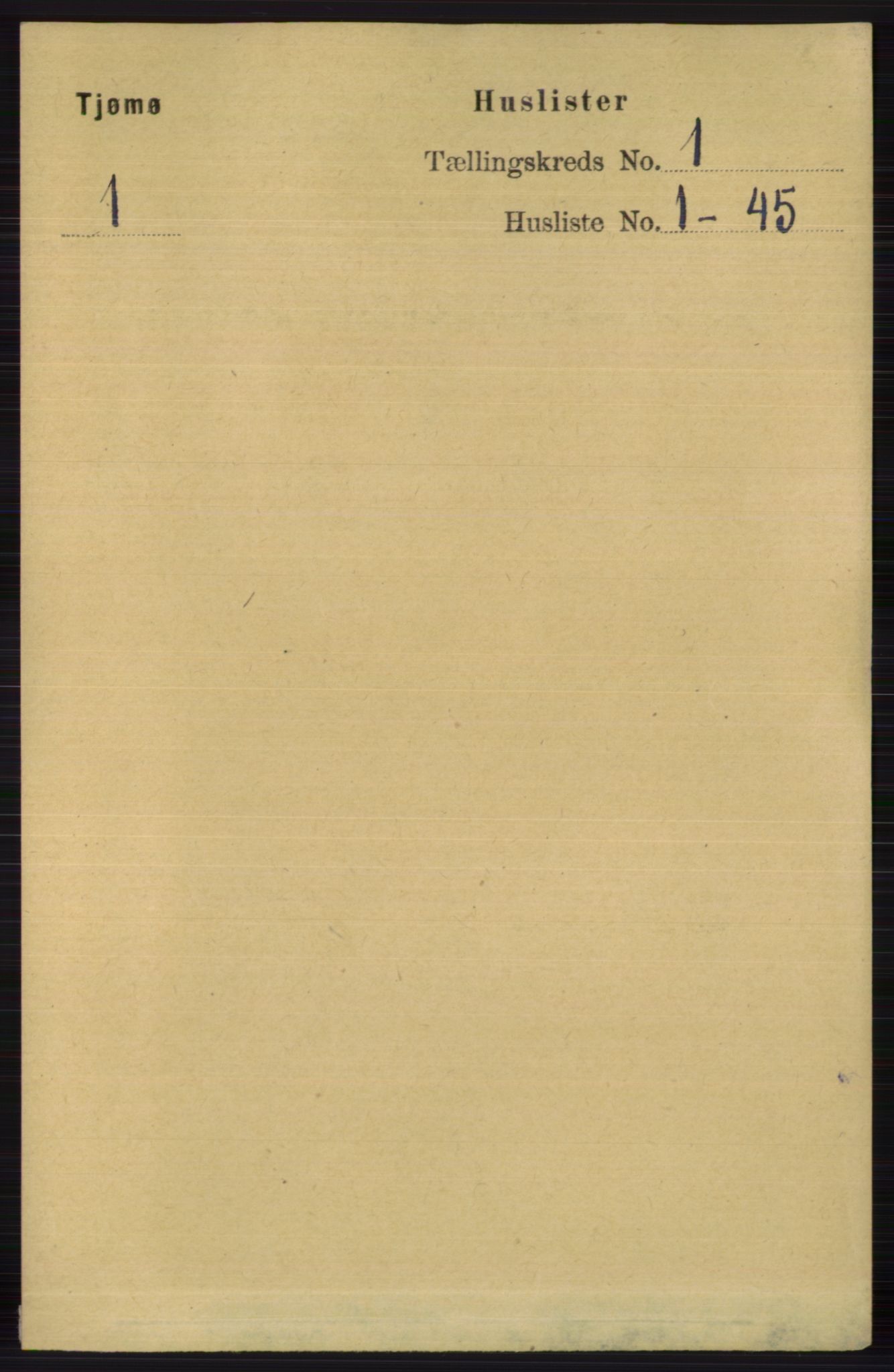 RA, 1891 census for 0723 Tjøme, 1891, p. 27