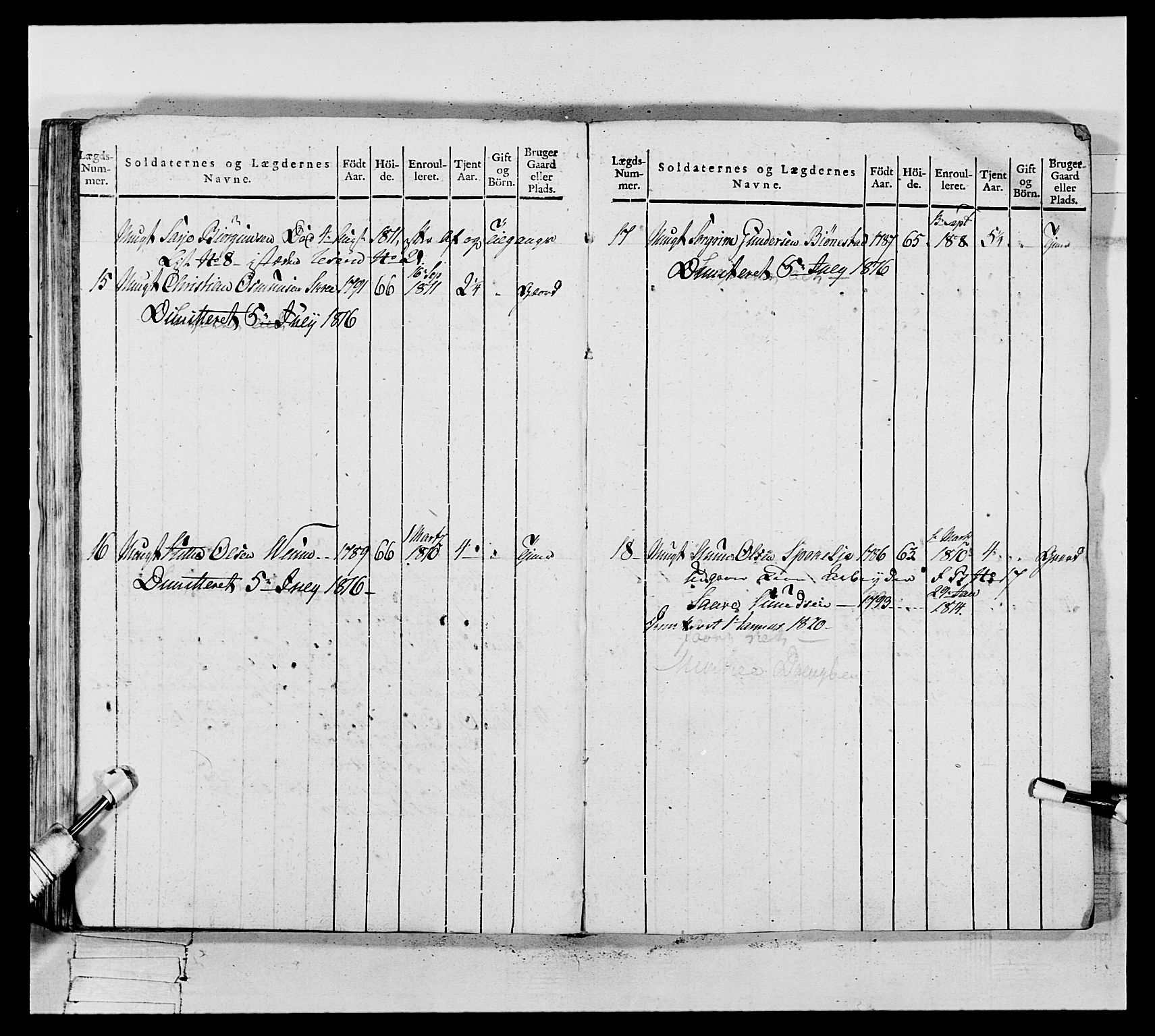 Generalitets- og kommissariatskollegiet, Det kongelige norske kommissariatskollegium, AV/RA-EA-5420/E/Eh/L0117: Telemarkske nasjonale infanteriregiment, 1812-1814, p. 287