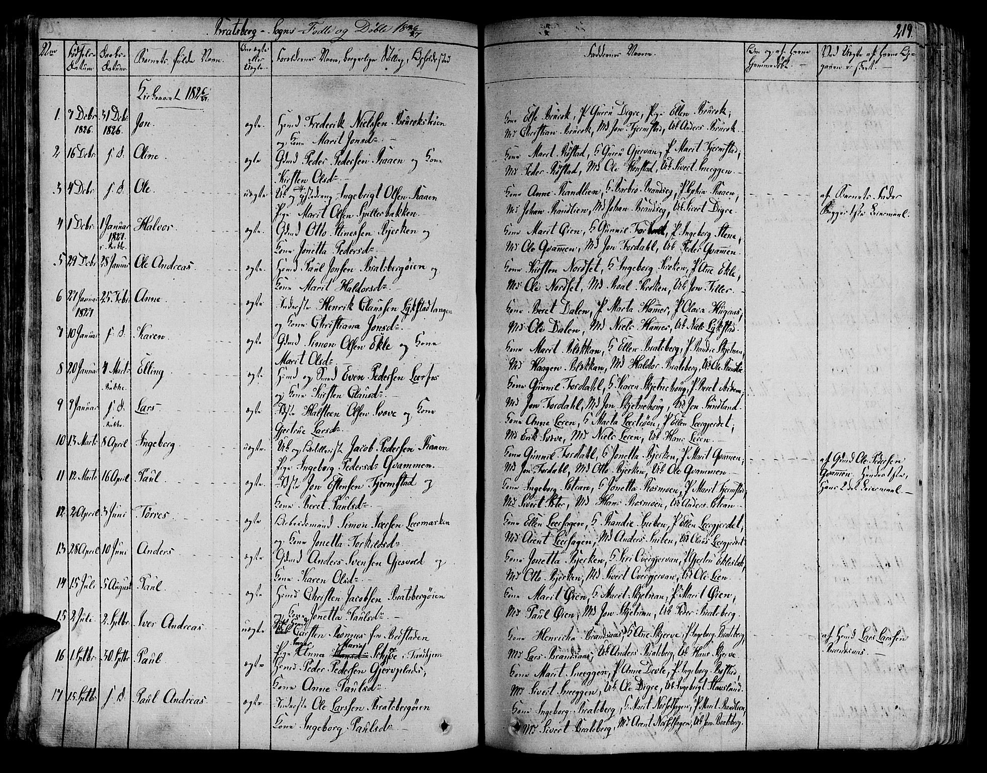 Ministerialprotokoller, klokkerbøker og fødselsregistre - Sør-Trøndelag, AV/SAT-A-1456/606/L0289: Parish register (official) no. 606A04 /4, 1826-1840, p. 219