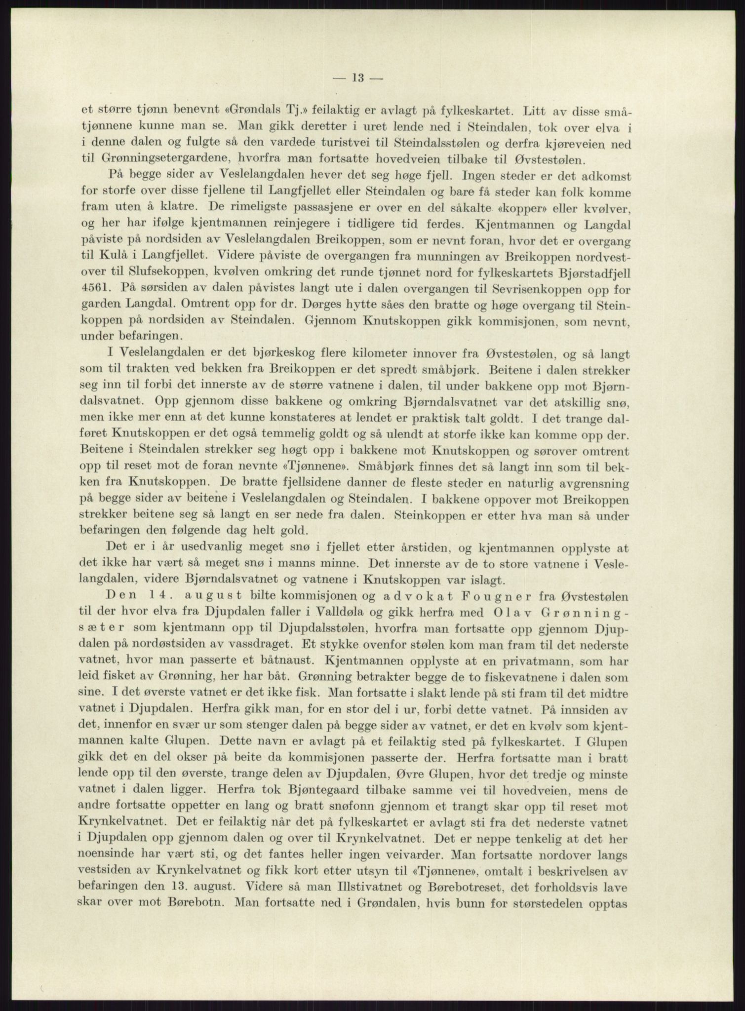 Høyfjellskommisjonen, AV/RA-S-1546/X/Xa/L0001: Nr. 1-33, 1909-1953, p. 6791