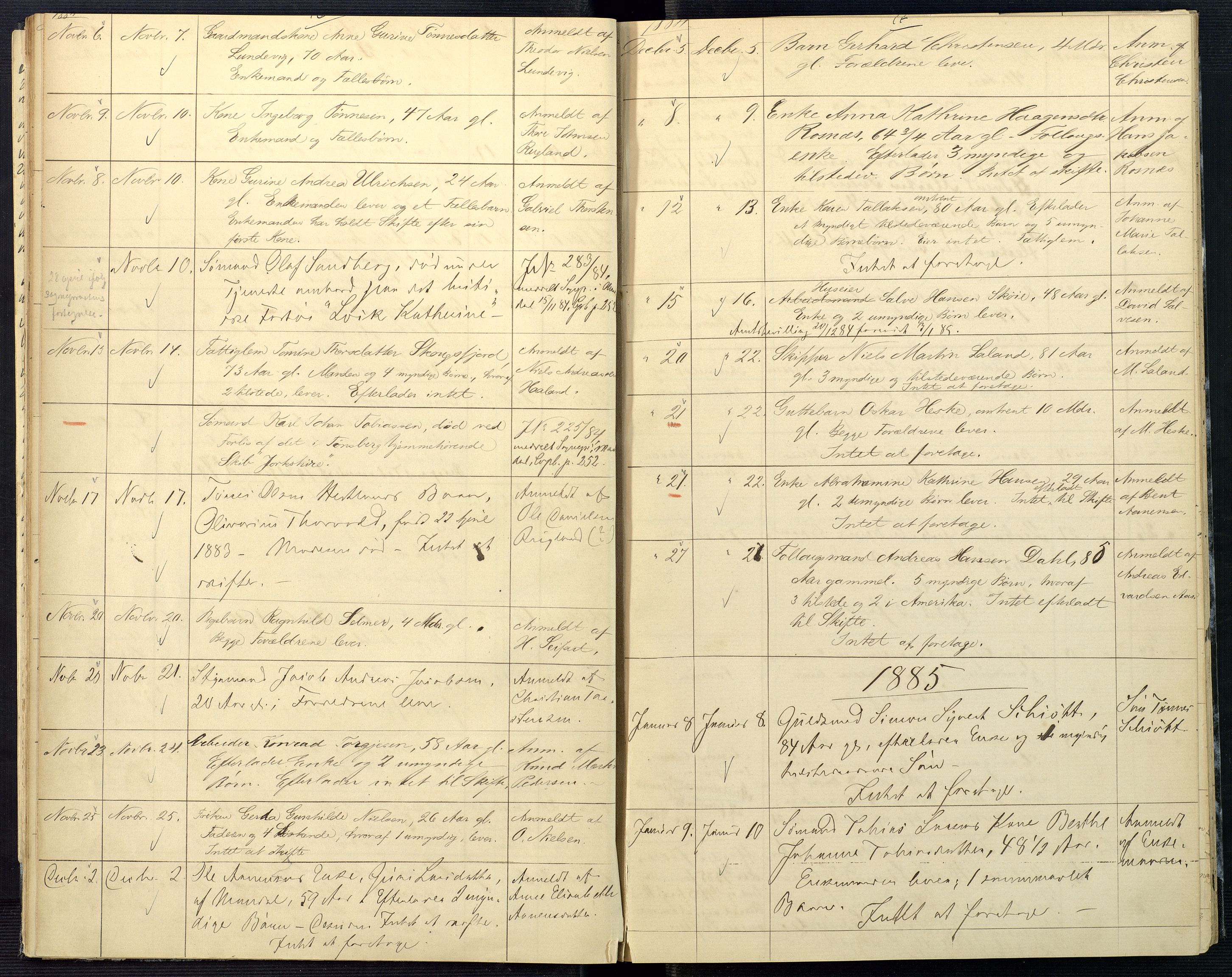 Mandal sorenskriveri, AV/SAK-1221-0005/001/H/Ha/L0004: Dødsfall Mandal prestegjeld nr 3, 1883-1894