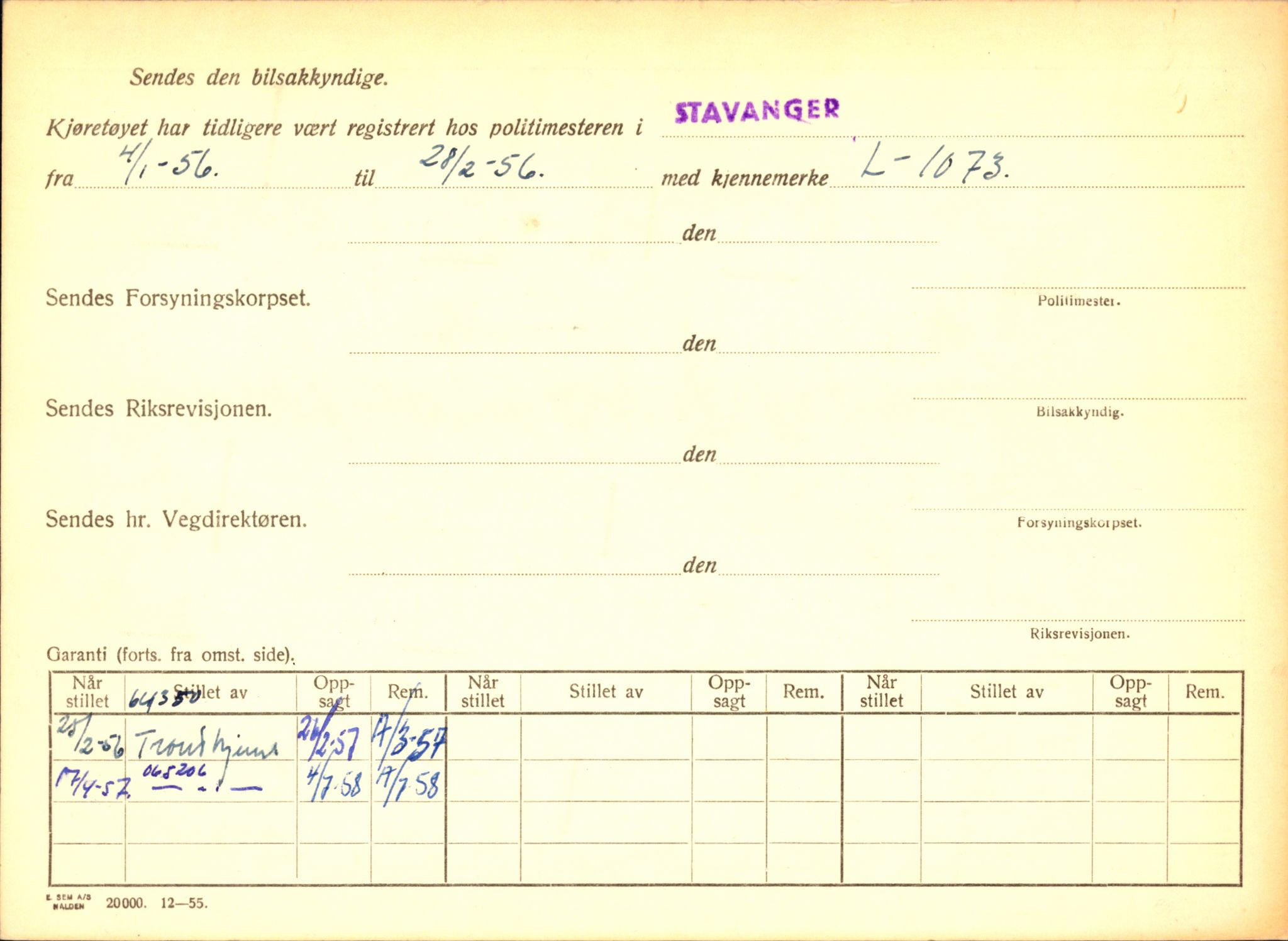 Stavanger trafikkstasjon, AV/SAST-A-101942/0/F/L0030: L-16300 - L-16999, 1930-1971, p. 2002