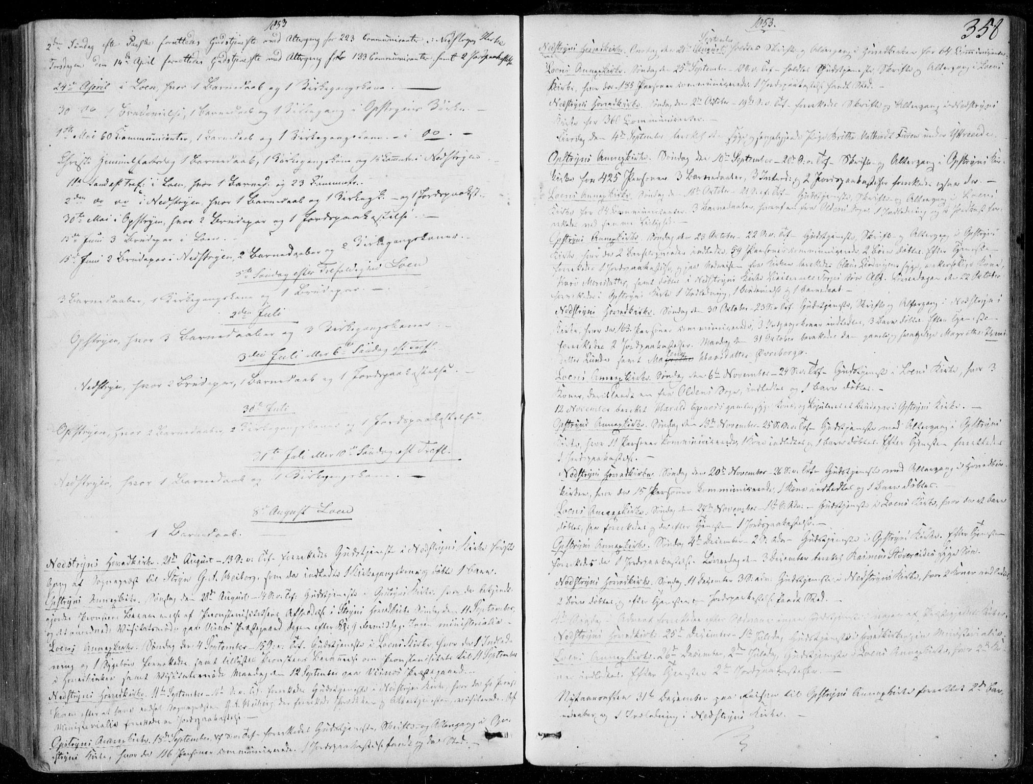 Stryn Sokneprestembete, AV/SAB-A-82501: Parish register (official) no. A 2, 1844-1861, p. 358