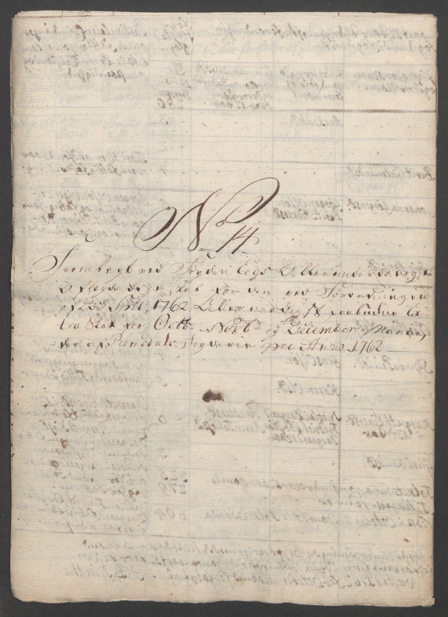 Rentekammeret inntil 1814, Reviderte regnskaper, Fogderegnskap, RA/EA-4092/R55/L3730: Ekstraskatten Romsdal, 1762-1763, p. 304