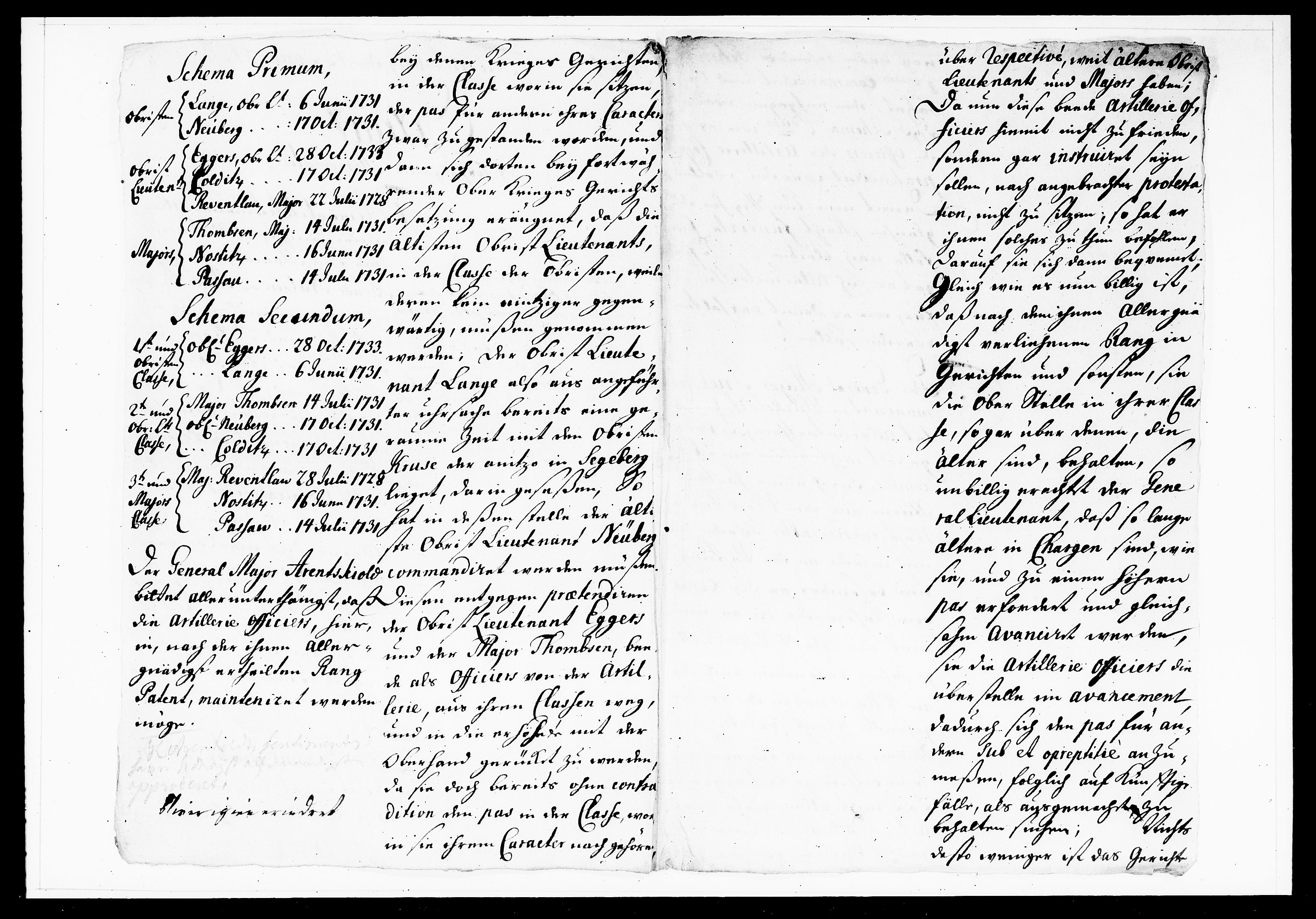 Krigskollegiet, Krigskancelliet, DRA/A-0006/-/1114-1121: Refererede sager, 1734, p. 9