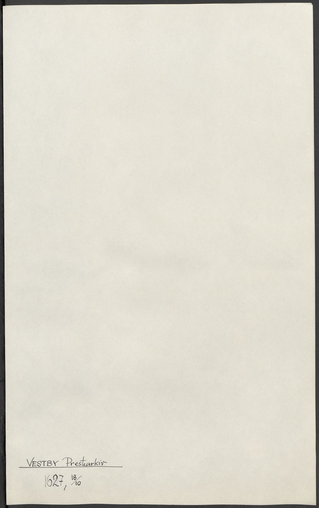 Riksarkivets diplomsamling, AV/RA-EA-5965/F15/L0006: Prestearkiv - Akershus, 1593-1865, p. 201