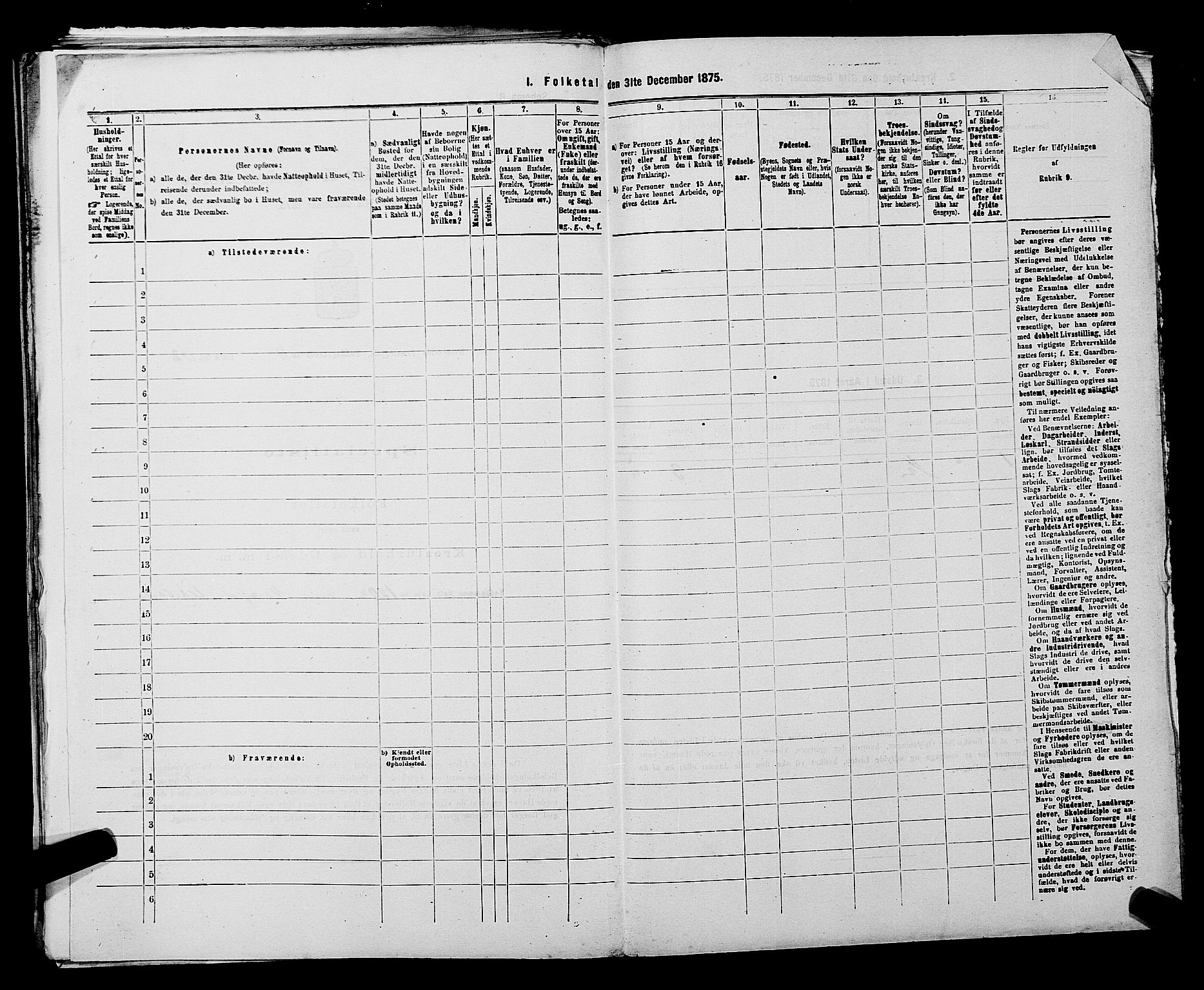 SAKO, 1875 census for 0829P Kviteseid, 1875, p. 951