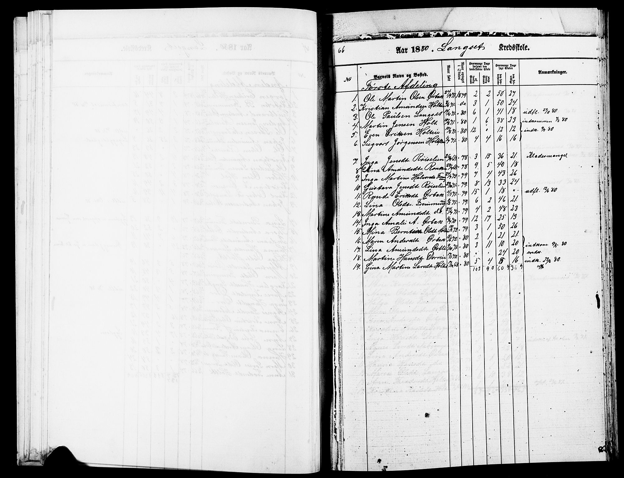 Eidsvoll prestekontor Kirkebøker, AV/SAO-A-10888/O/Oa/L0004: Other parish register no. 4, 1870-1896, p. 66