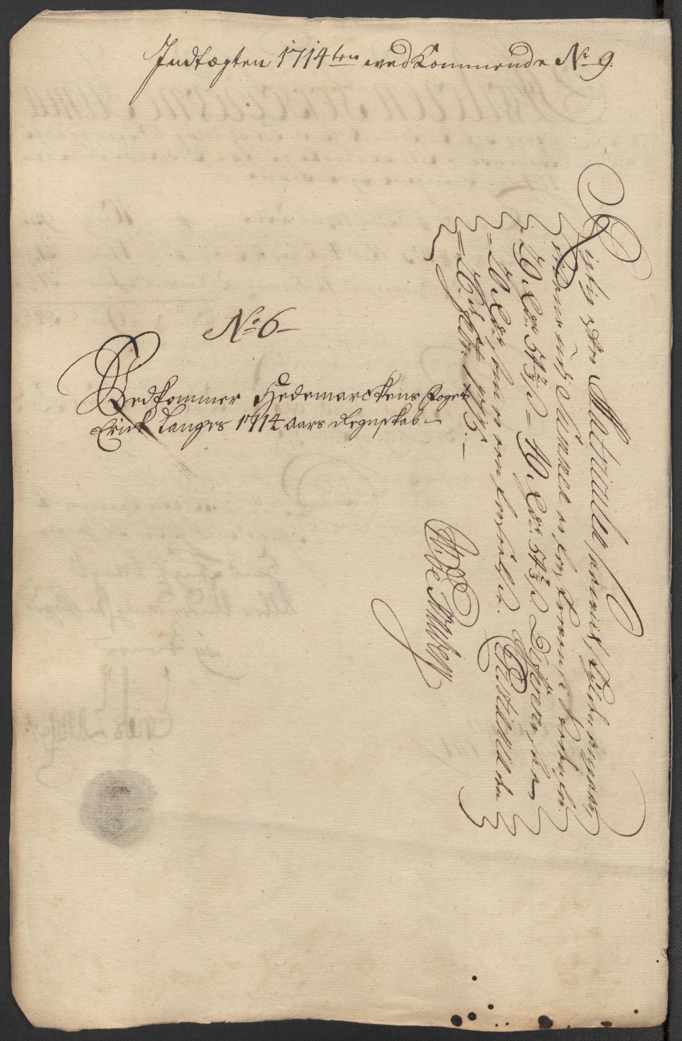 Rentekammeret inntil 1814, Reviderte regnskaper, Fogderegnskap, AV/RA-EA-4092/R16/L1051: Fogderegnskap Hedmark, 1714, p. 200