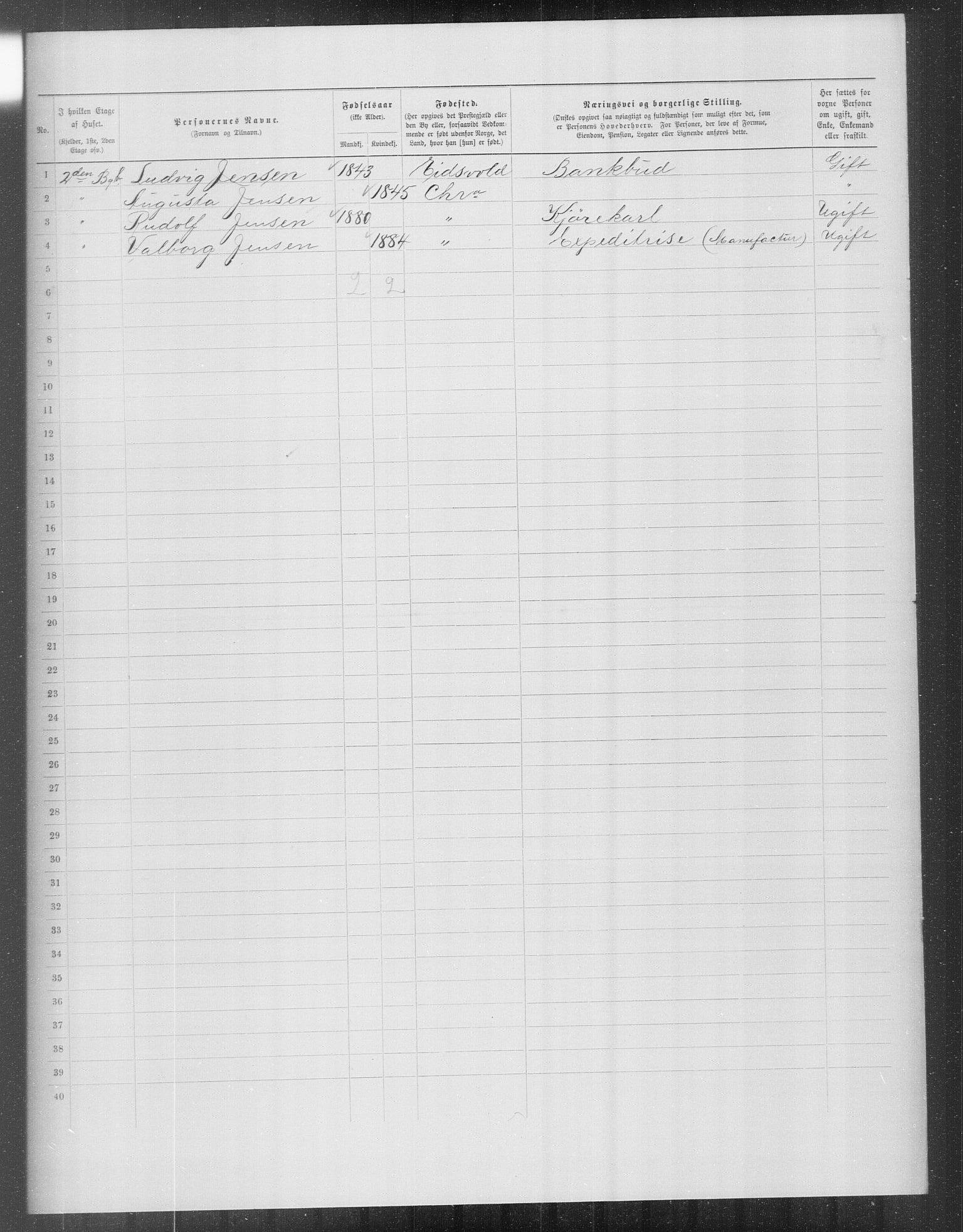 OBA, Municipal Census 1899 for Kristiania, 1899, p. 14847