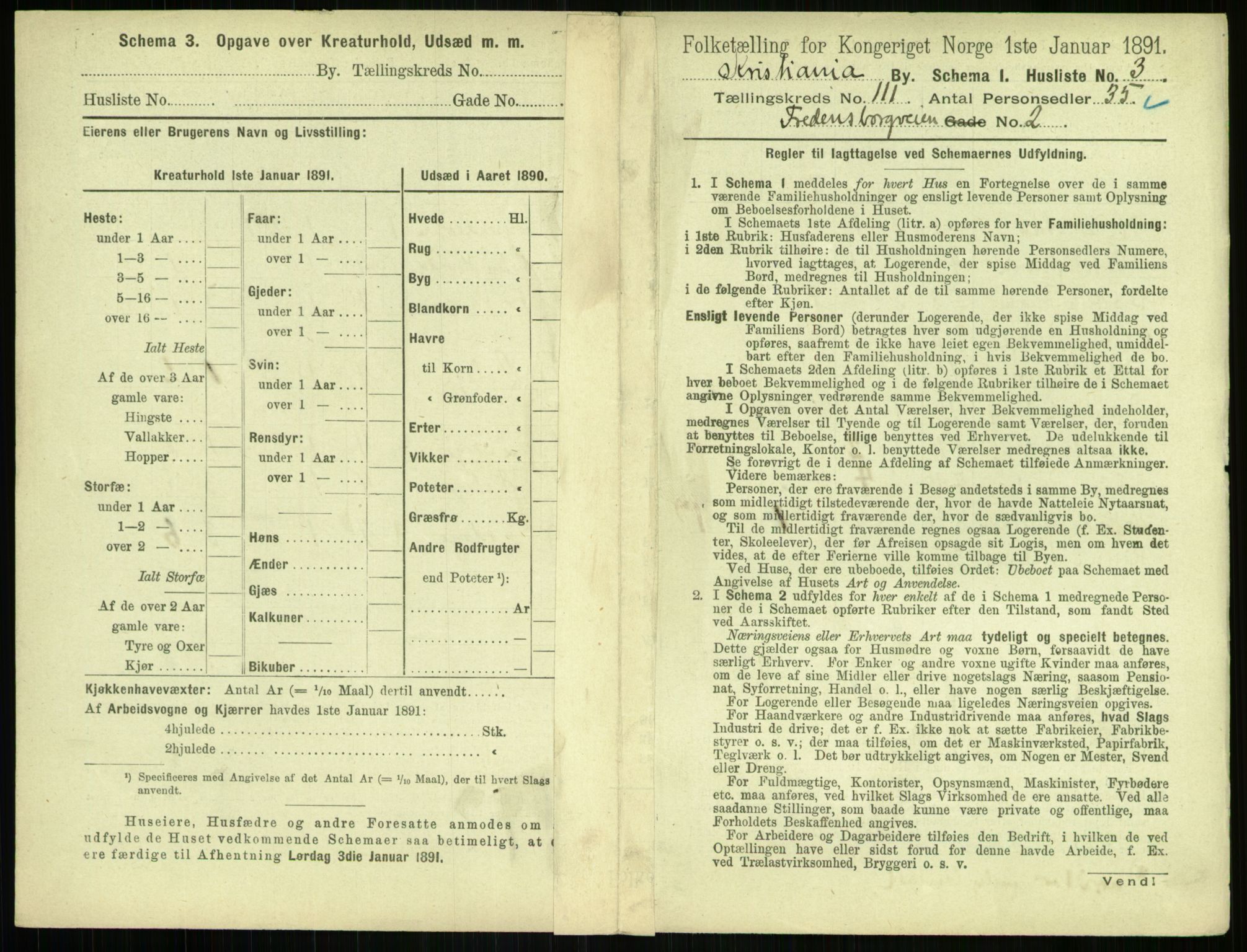 RA, 1891 census for 0301 Kristiania, 1891, p. 57826