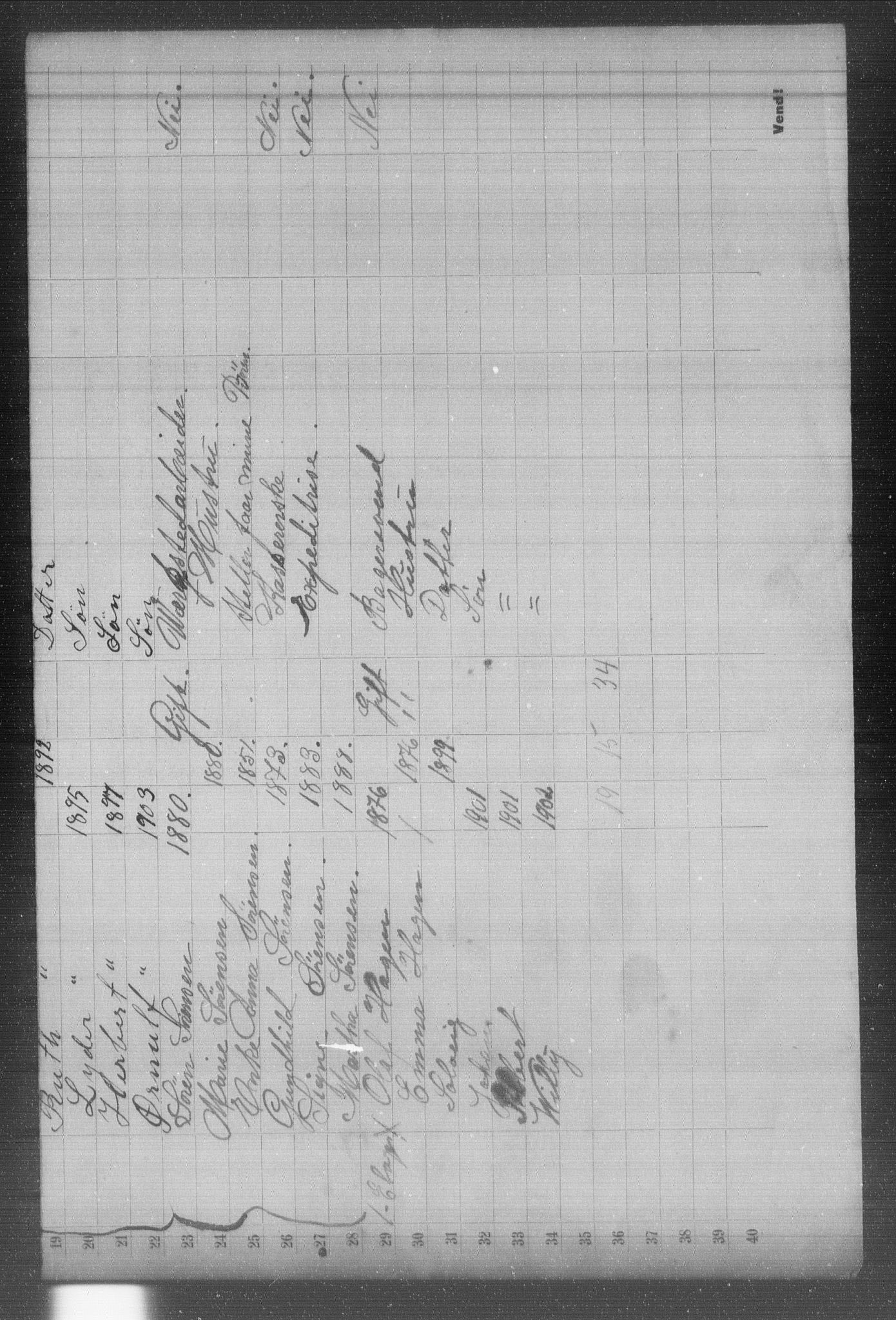 OBA, Municipal Census 1903 for Kristiania, 1903, p. 1248