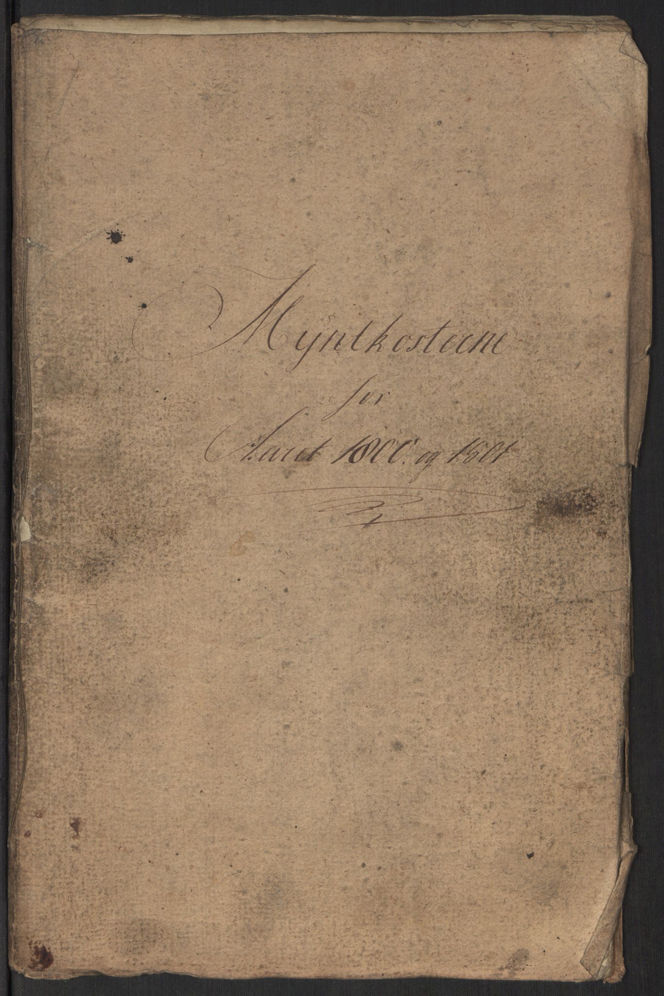 Rentekammeret inntil 1814, Realistisk ordnet avdeling, RA/EA-4070/Oa/L0010: [Y8]: Regninger for Kongsbergs mynt., 1760-1805, p. 552