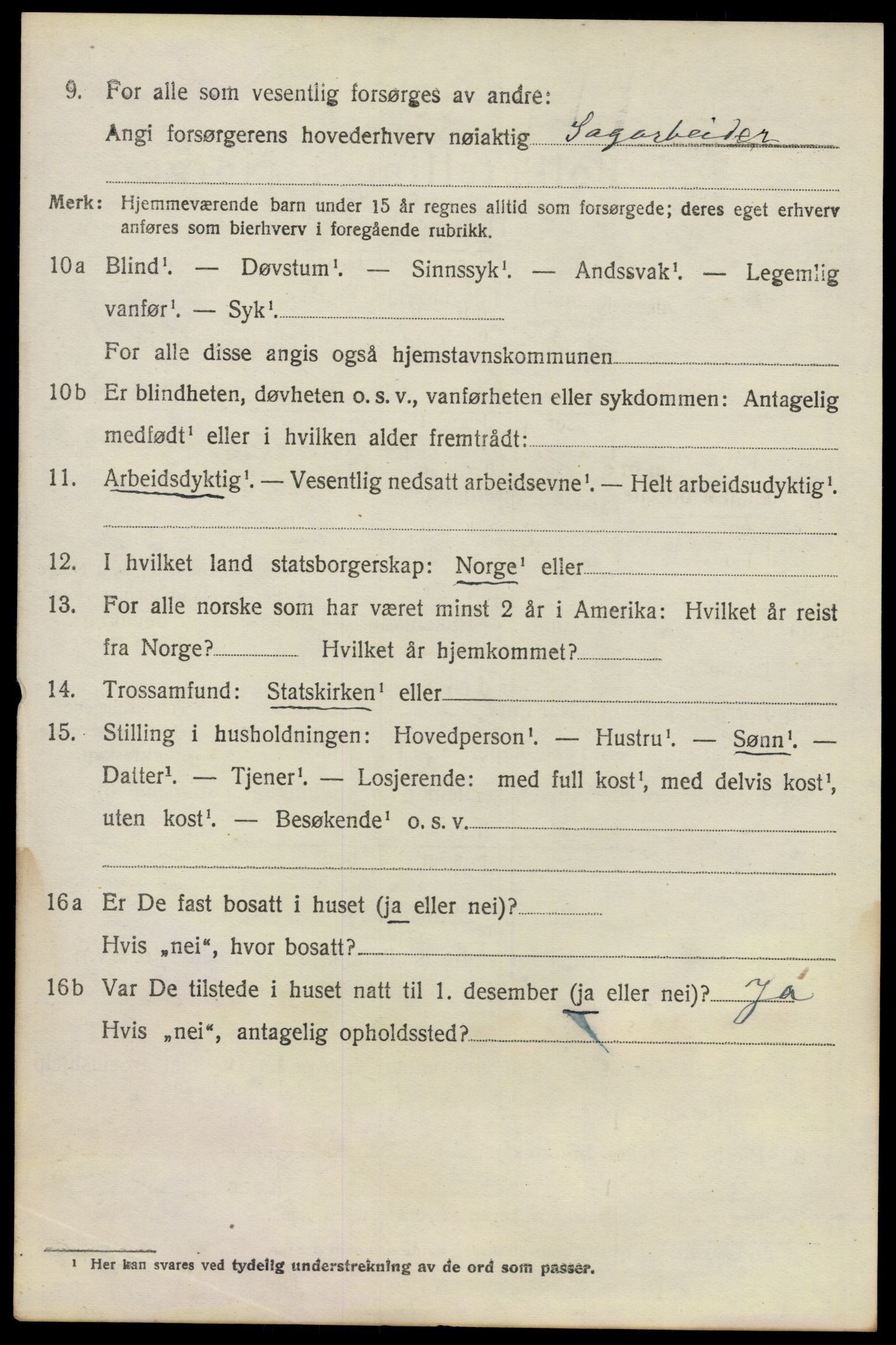 SAO, 1920 census for Fet, 1920, p. 2687