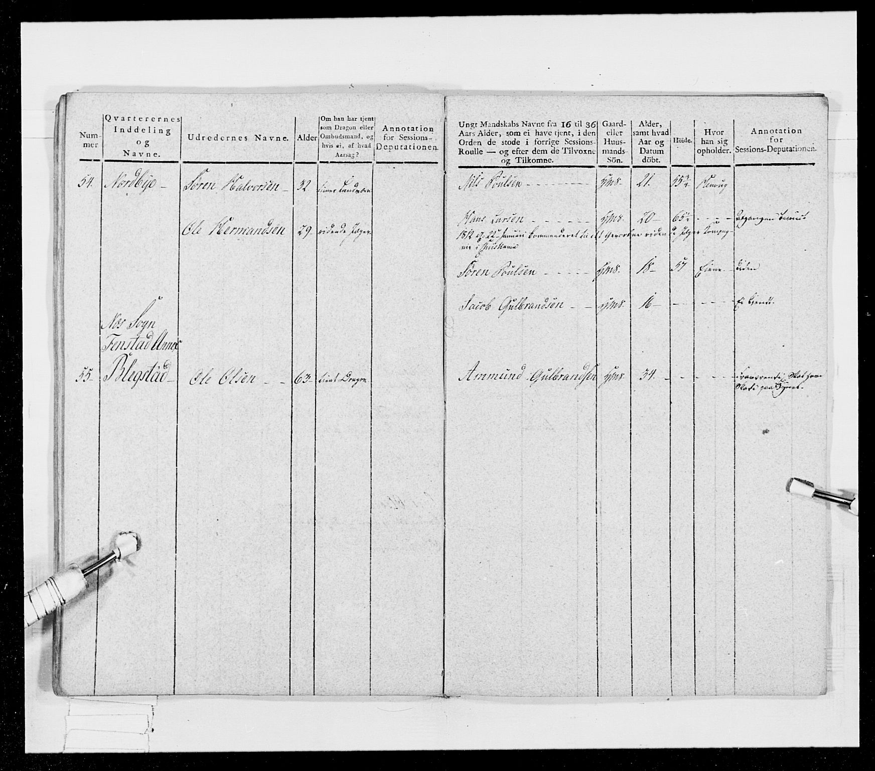 Generalitets- og kommissariatskollegiet, Det kongelige norske kommissariatskollegium, AV/RA-EA-5420/E/Eh/L0024: Norske jegerkorps, 1810-1812, p. 517