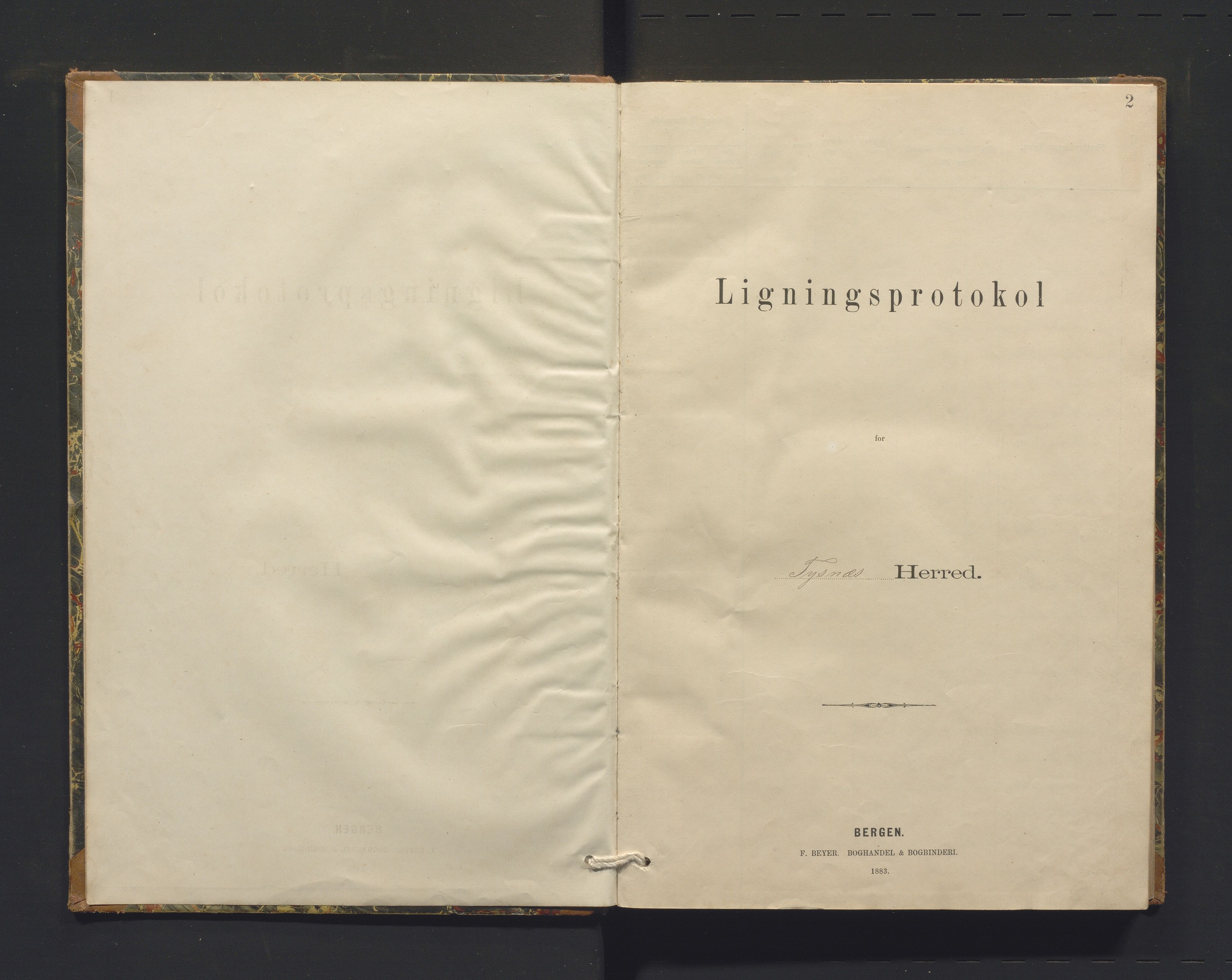 Tysnes kommune. Likningsnemnda, IKAH/1223-142/F/Fa/L0003: Likningsprotokoll K, 1888-1890