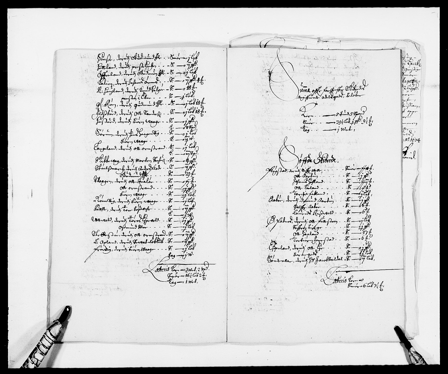 Rentekammeret inntil 1814, Reviderte regnskaper, Fogderegnskap, AV/RA-EA-4092/R47/L2845: Fogderegnskap Ryfylke, 1674-1675, p. 144