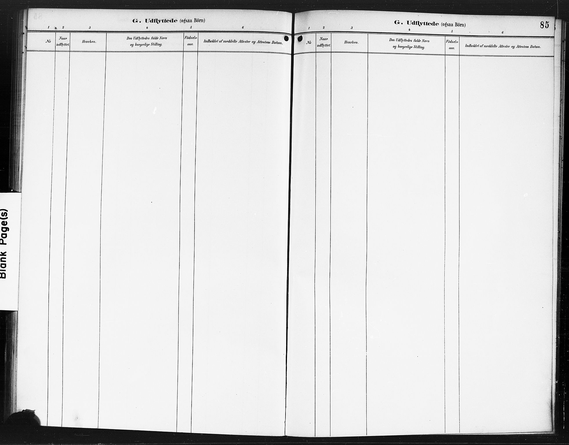 Rødenes prestekontor Kirkebøker, AV/SAO-A-2005/F/Fb/L0002: Parish register (official) no. II 2, 1890-1900, p. 85