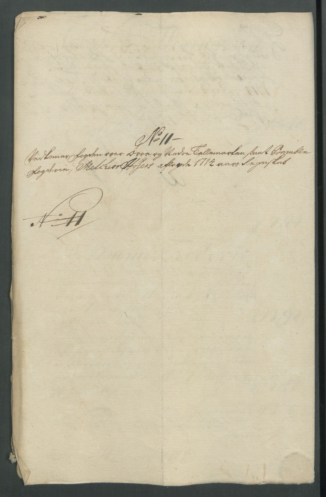 Rentekammeret inntil 1814, Reviderte regnskaper, Fogderegnskap, RA/EA-4092/R36/L2126: Fogderegnskap Øvre og Nedre Telemark og Bamble, 1714, p. 126