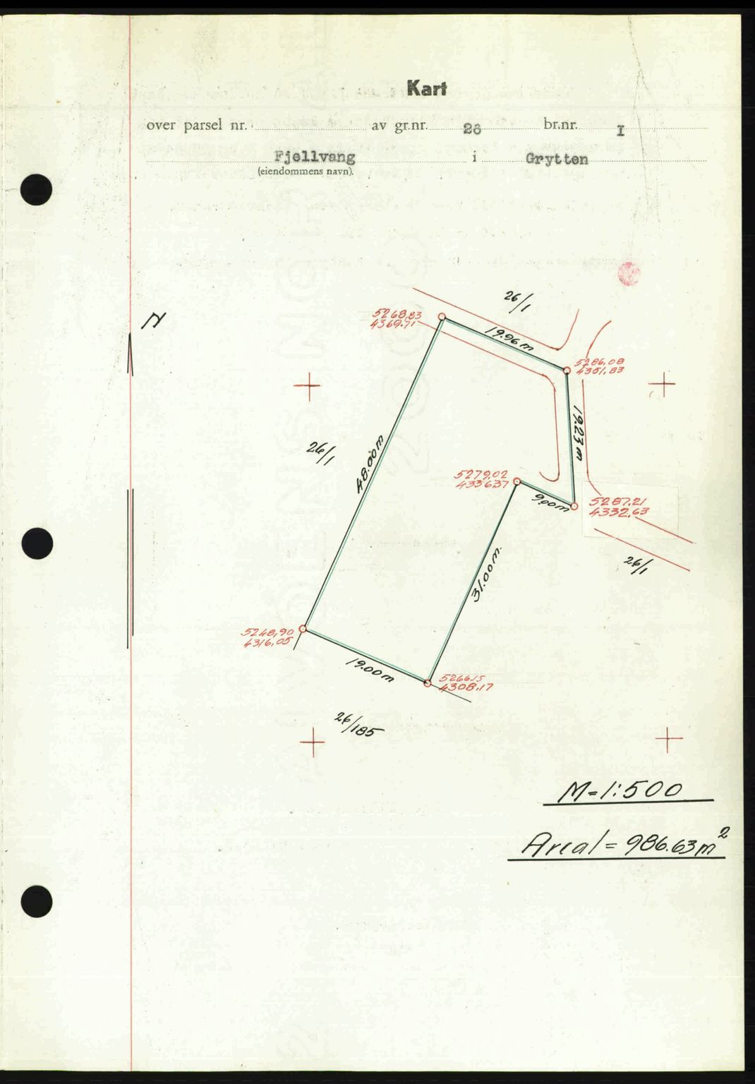 Romsdal sorenskriveri, AV/SAT-A-4149/1/2/2C: Mortgage book no. A28, 1948-1949, Diary no: : 187/1949